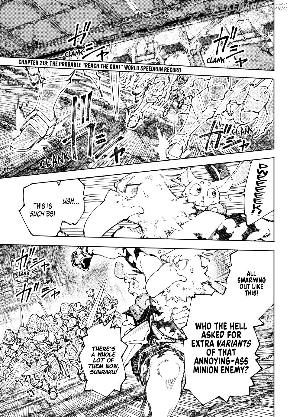 Shangri-La Frontier ~ Kusoge Hunter, Kamige ni Idoman to su~ Chapter 219 - page 1