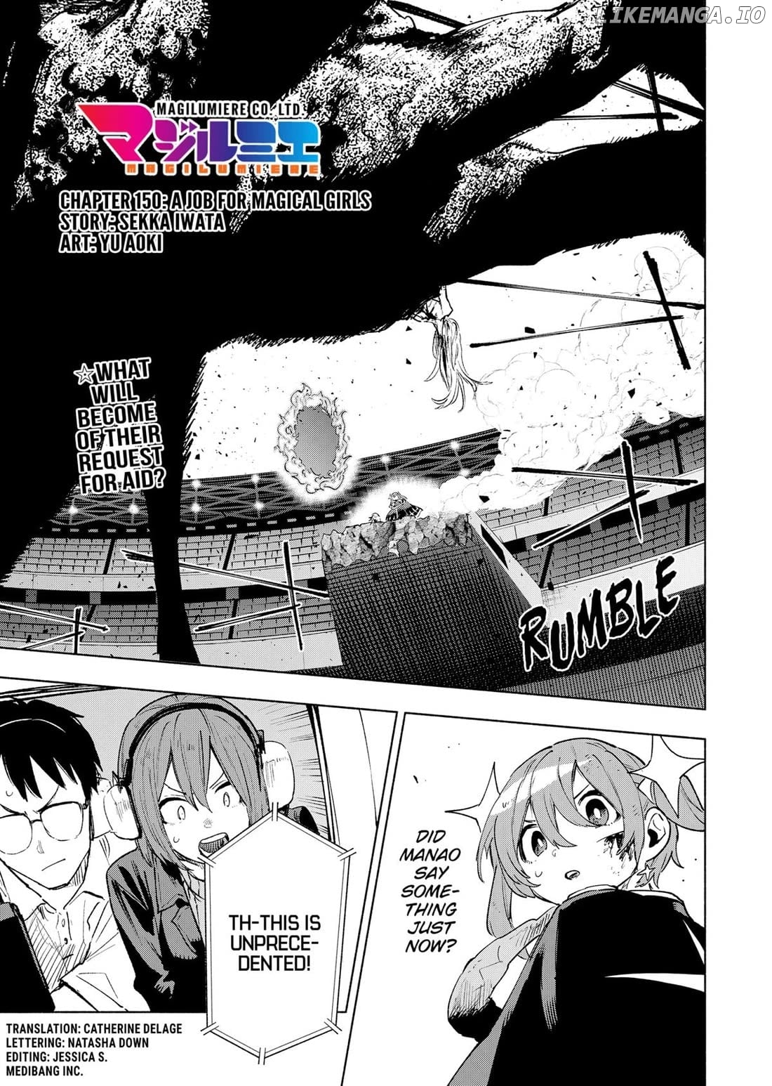 Kabushiki Gaisha Magi Lumiere Chapter 150 - page 1