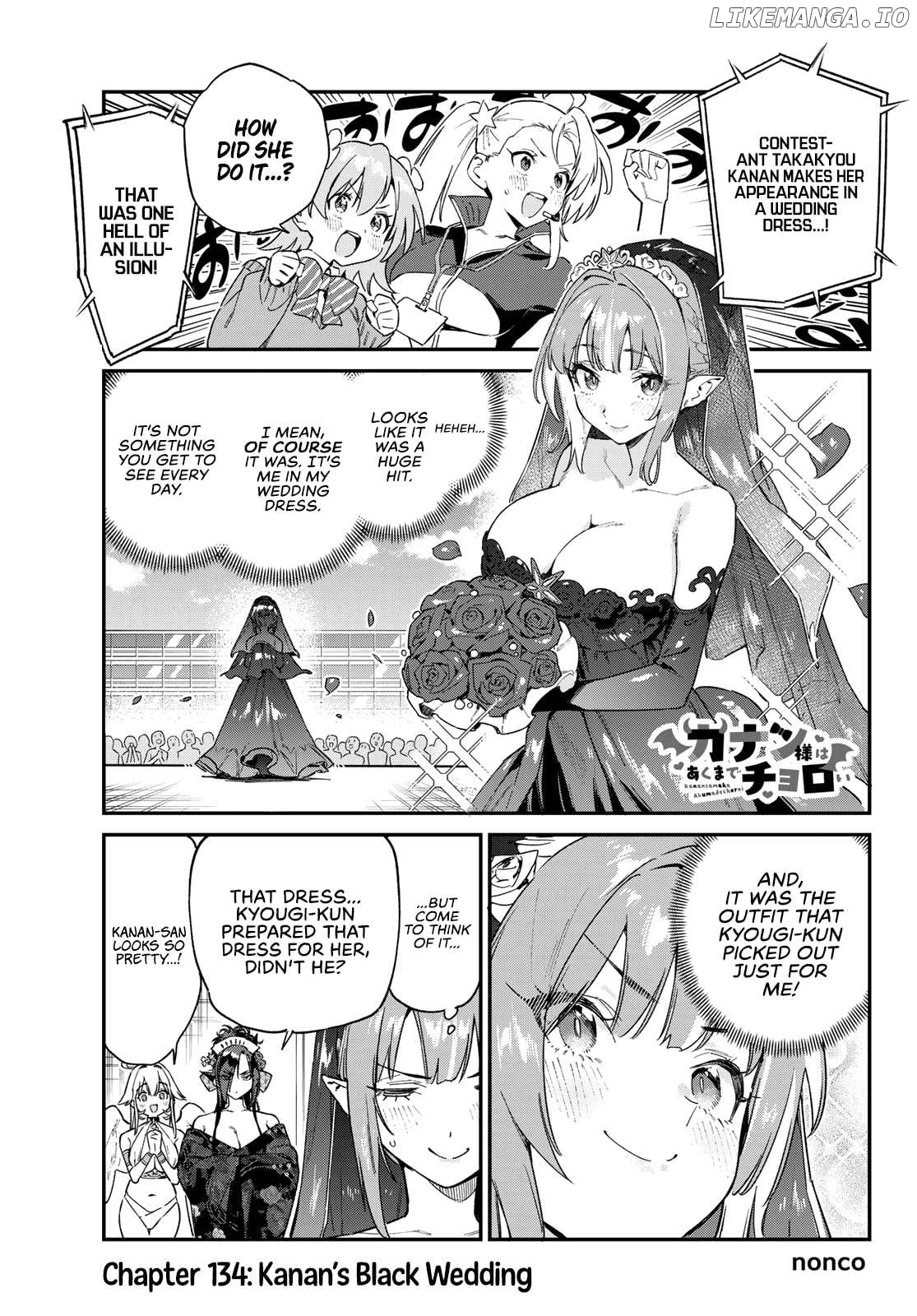 Kanan-Sama Is Easy As Hell! Chapter 134 - page 2