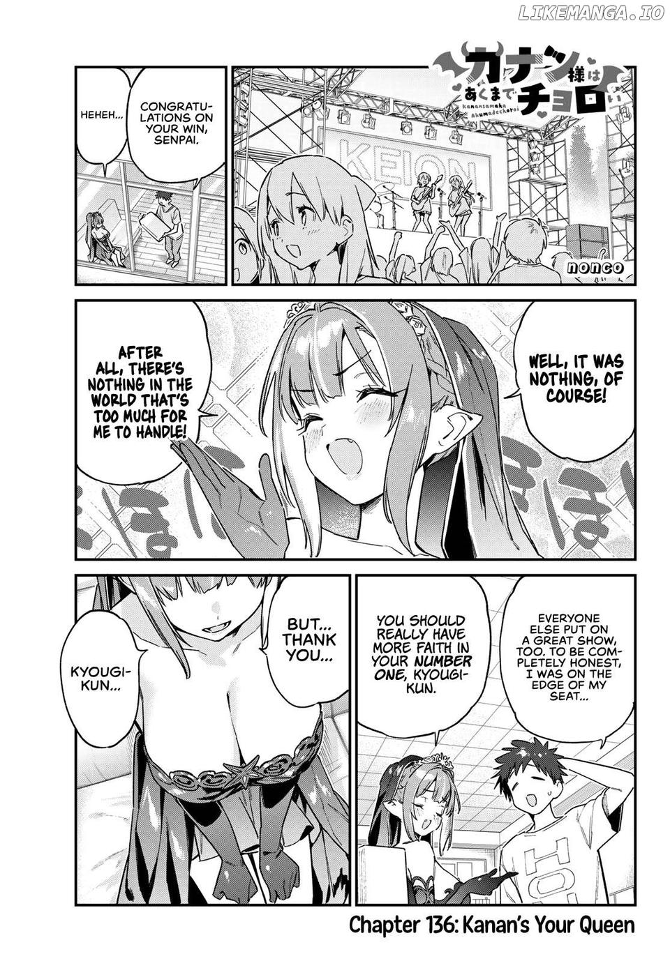 Kanan-Sama Is Easy As Hell! Chapter 136 - page 2