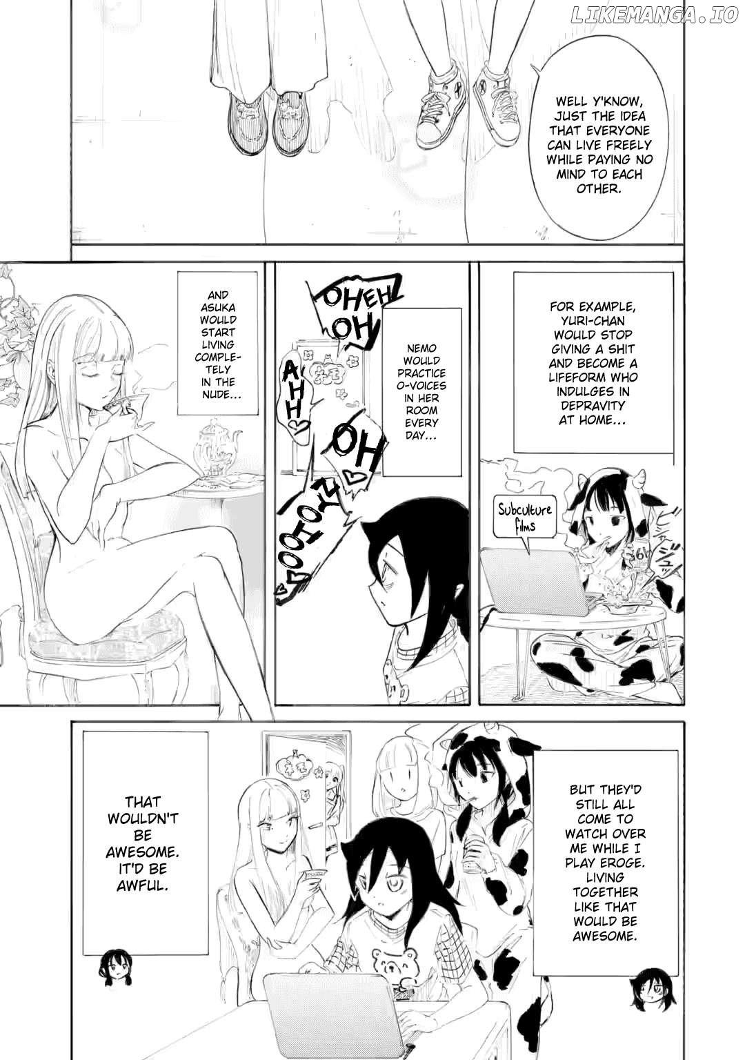 It's Not My Fault That I'm Not Popular! Chapter 230.5 - page 5