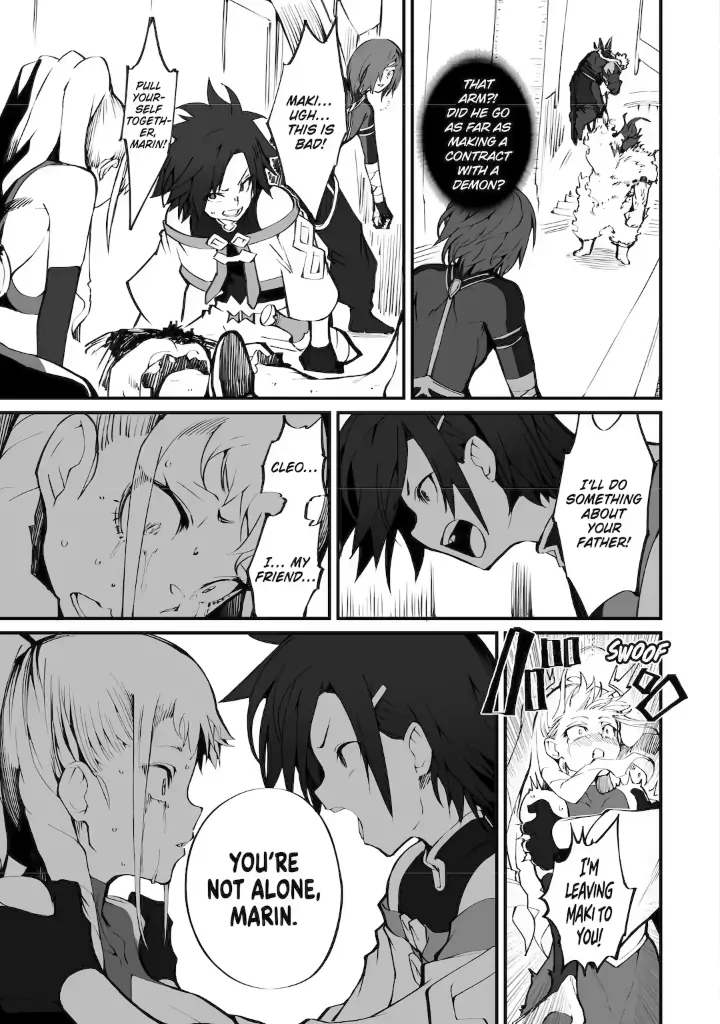 Mannen 2-idakara to Kandousareta Shounen, Mujikaku ni Musou suru Chapter 21.1 - page 9