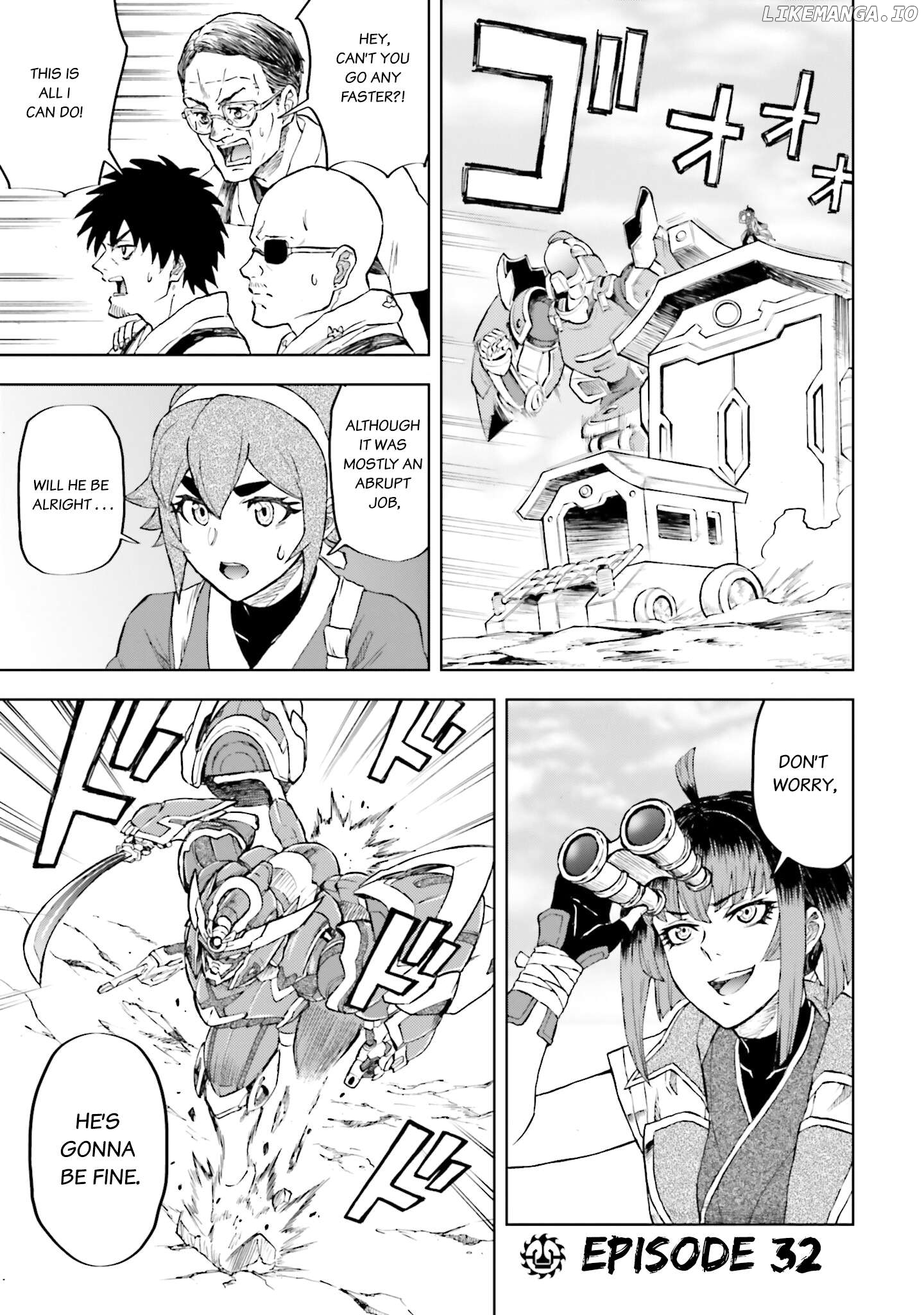 Mobile War History Gundam Burai Chapter 32 - page 1