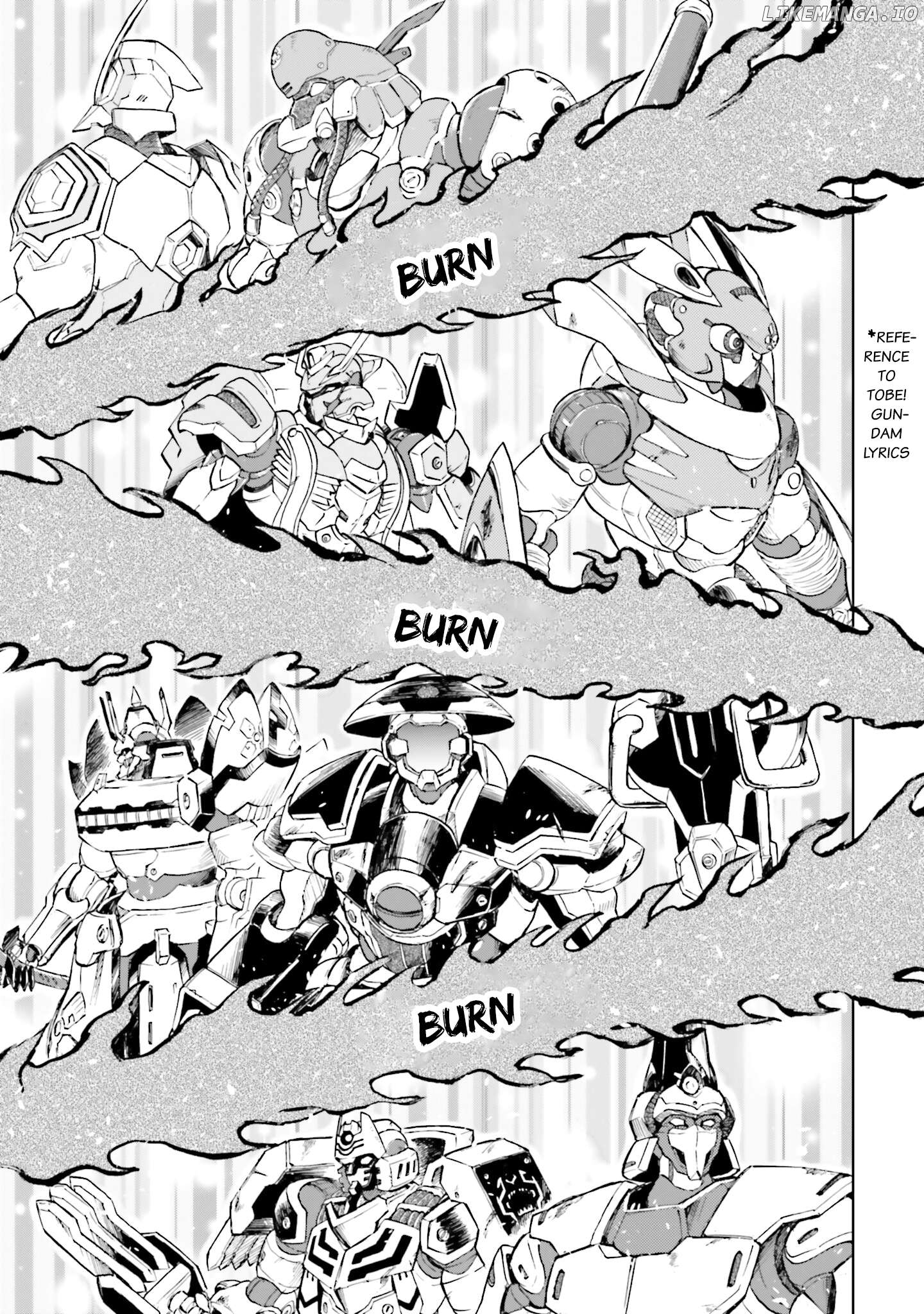 Mobile War History Gundam Burai Chapter 32 - page 13