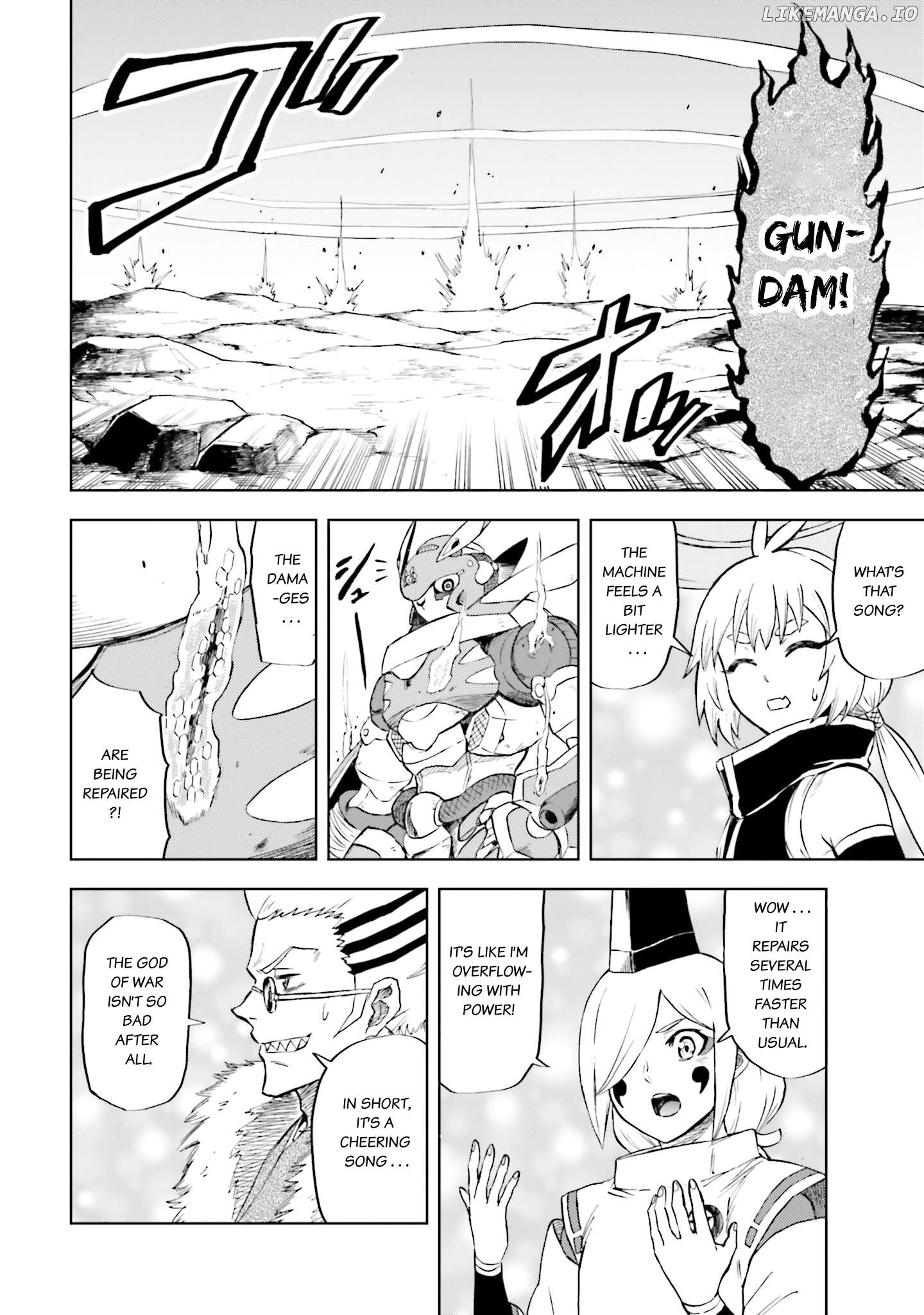 Mobile War History Gundam Burai Chapter 32 - page 14