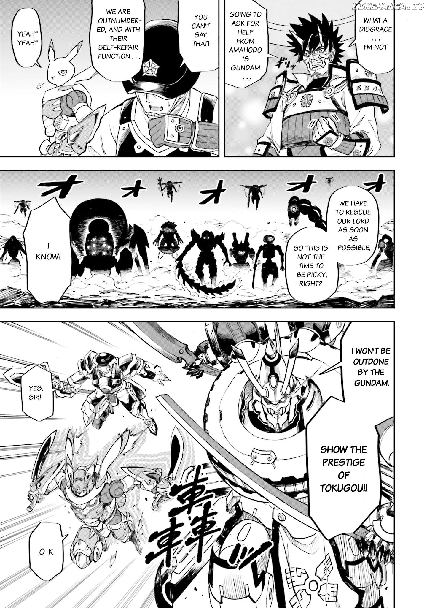Mobile War History Gundam Burai Chapter 32 - page 15