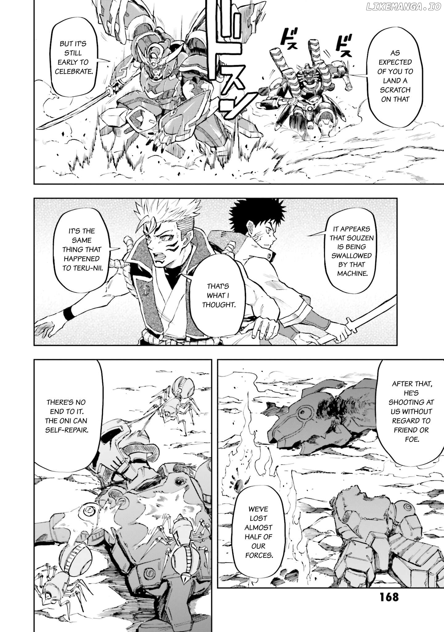 Mobile War History Gundam Burai Chapter 32 - page 8