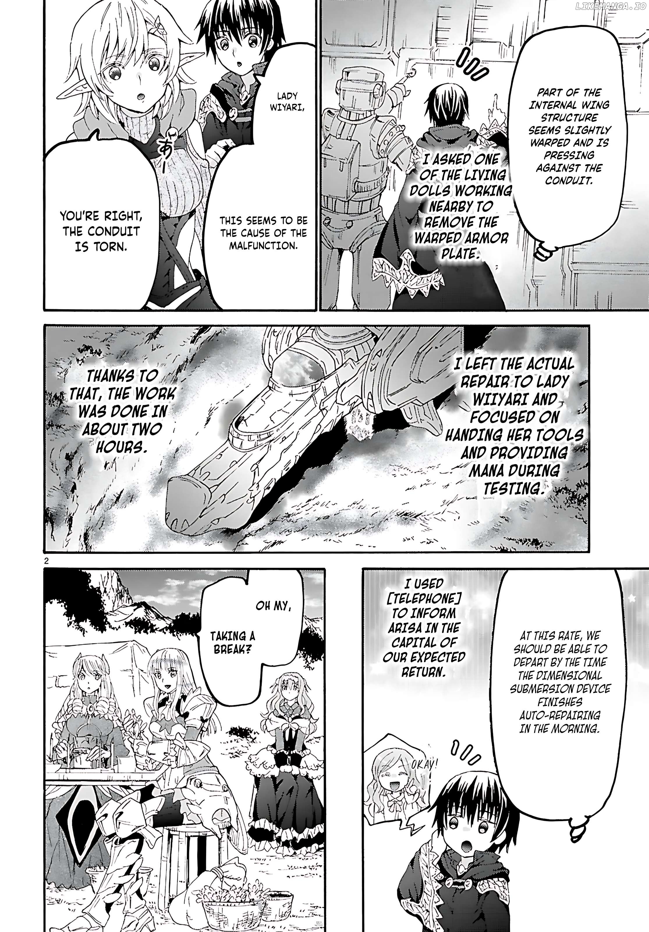 Death March Kara Hajimaru Isekai Kyousoukyoku Chapter 123 - page 3