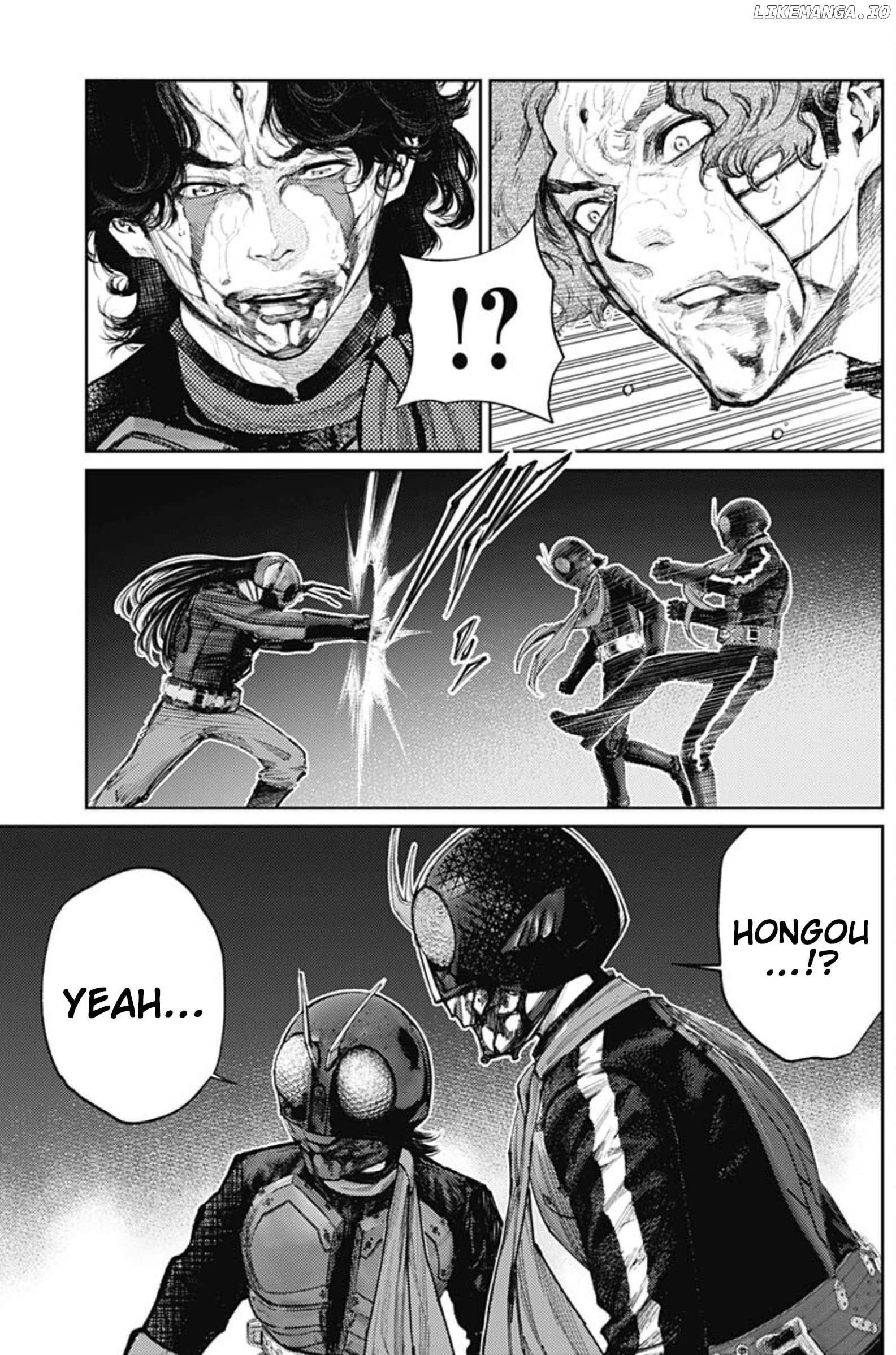 There is no true peace in this world -Shin Kamen Rider SHOCKER SIDE- Chapter 83 - page 3