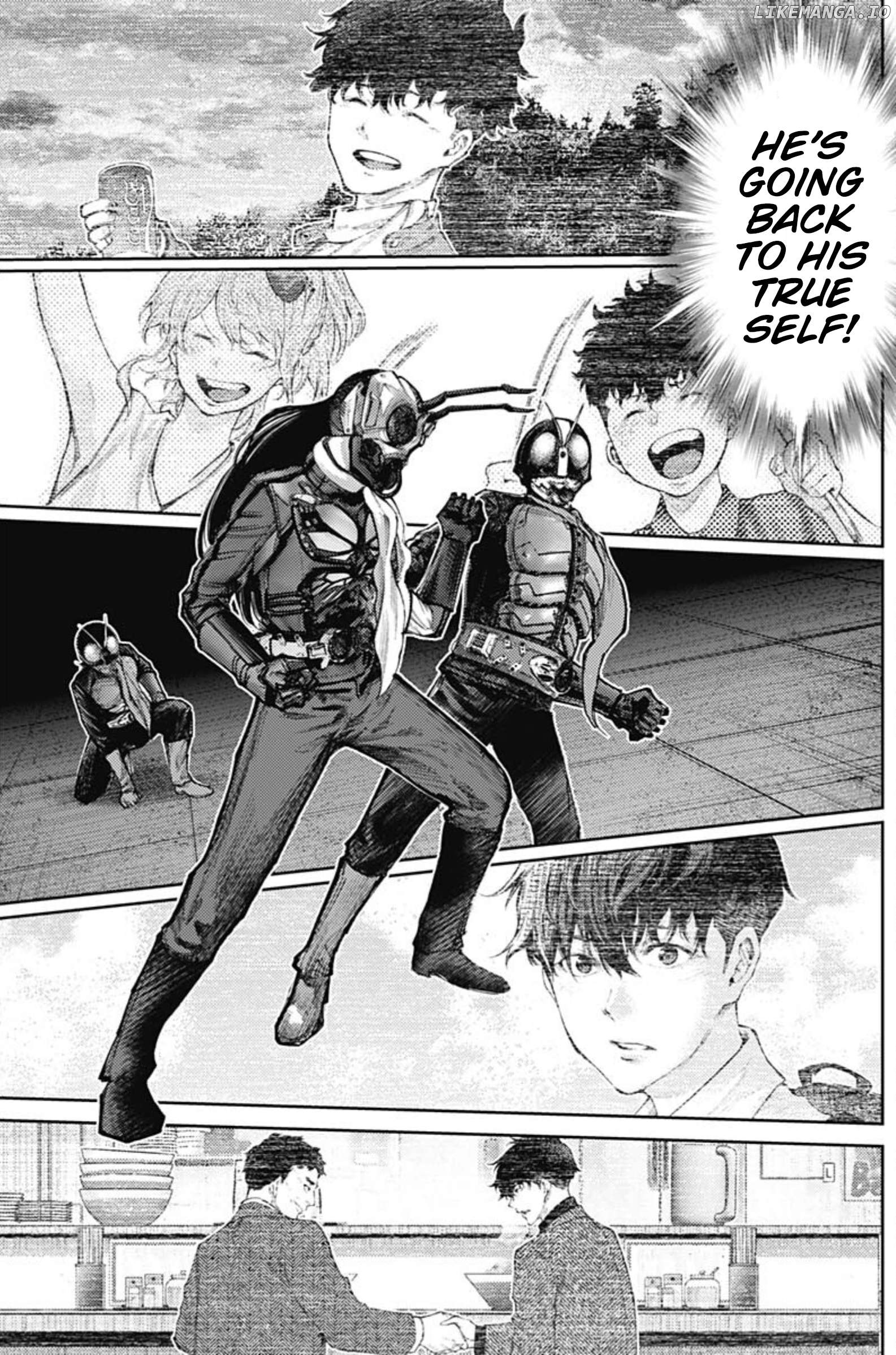 There is no true peace in this world -Shin Kamen Rider SHOCKER SIDE- Chapter 83 - page 7