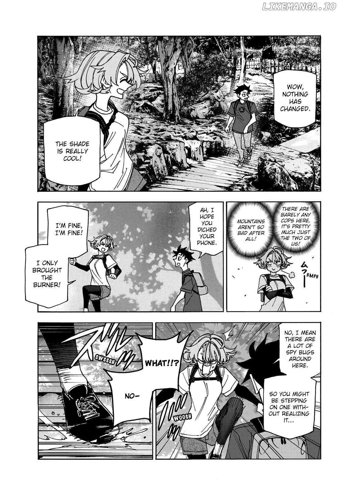The Story Between a Dumb Prefect and a High School Girl with an Inappropriate Skirt Length Chapter 78.5 - page 7
