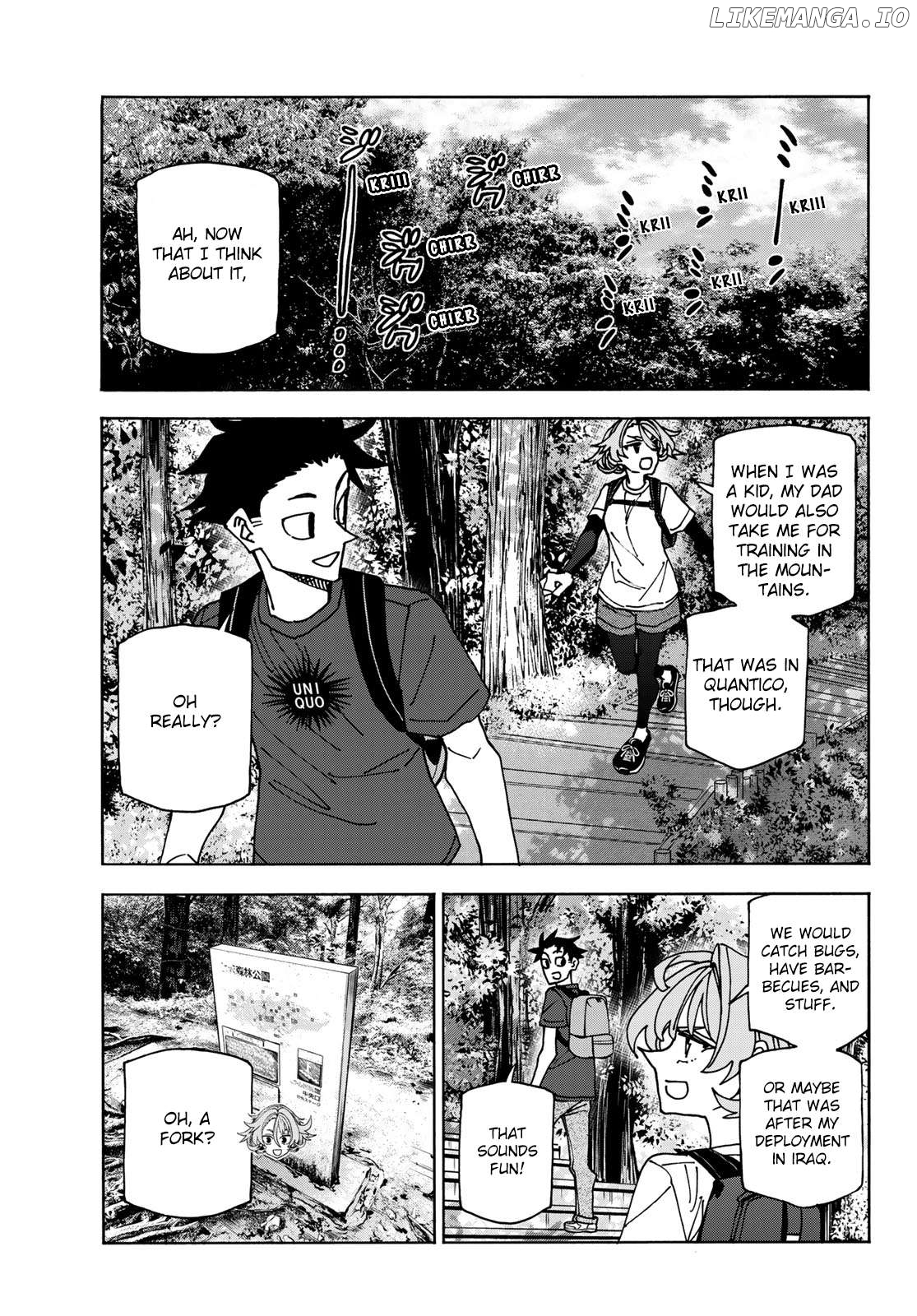 The Story Between a Dumb Prefect and a High School Girl with an Inappropriate Skirt Length Chapter 78.5 - page 9