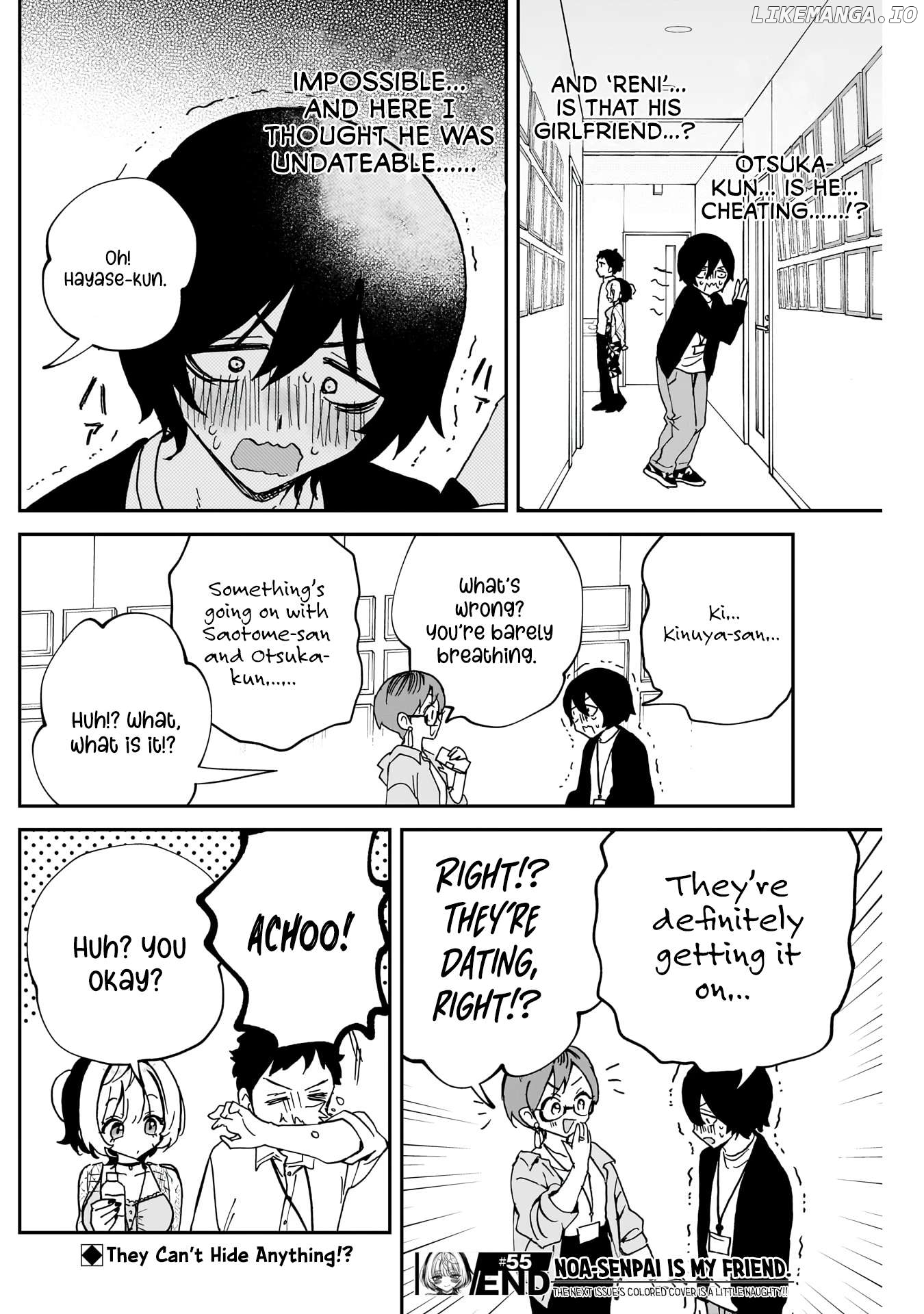 Noa-Senpai Wa Tomodachi. Chapter 55 - page 19