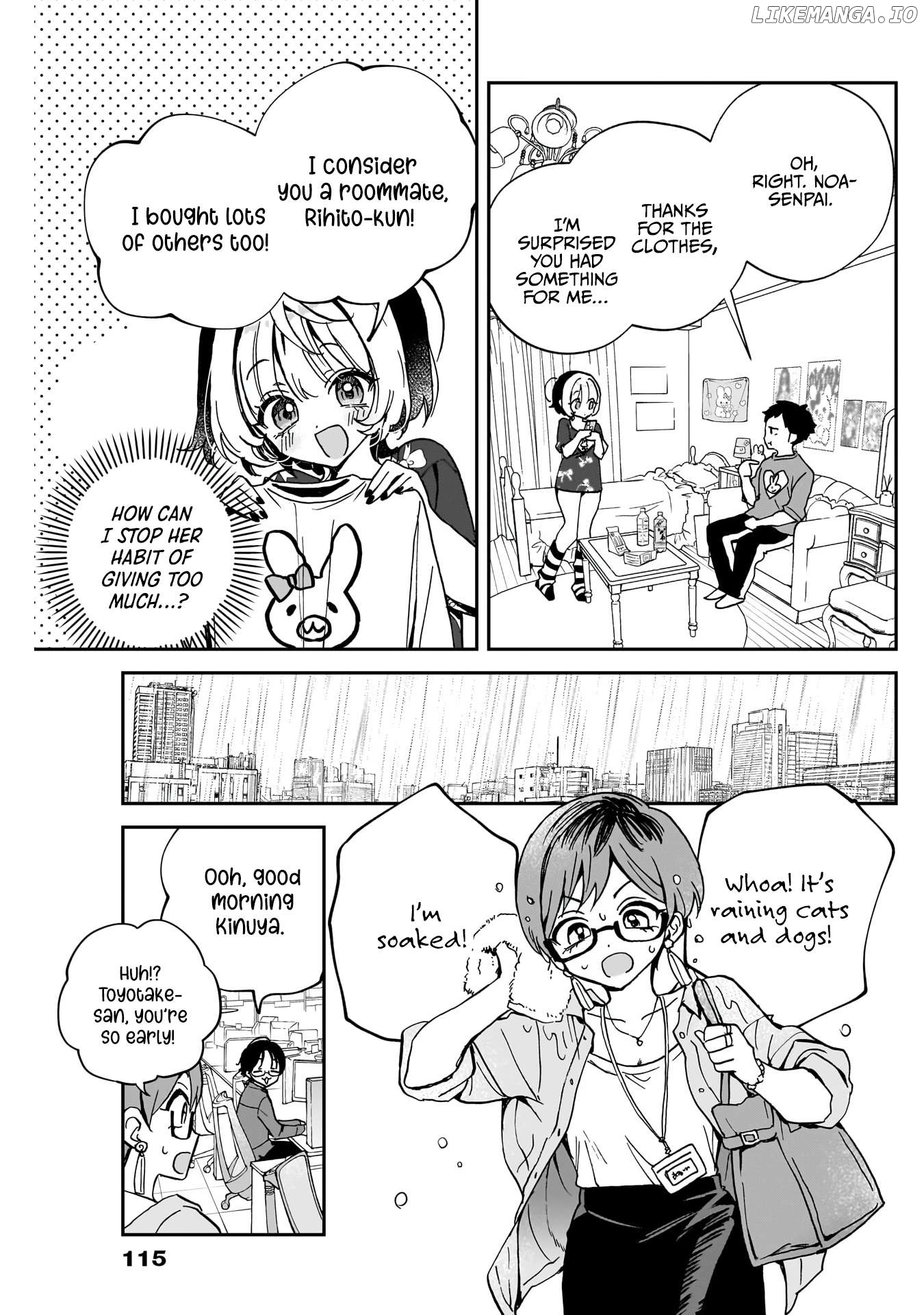 Noa-Senpai Wa Tomodachi. Chapter 55 - page 4