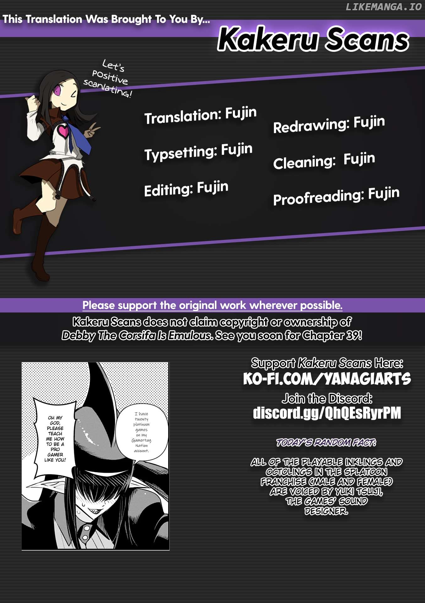 Debby The Corsifa Is Emulous Chapter 38 - page 16