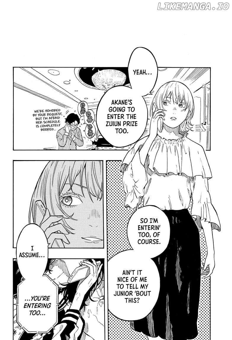 Akane Banashi Chapter 154 - page 18