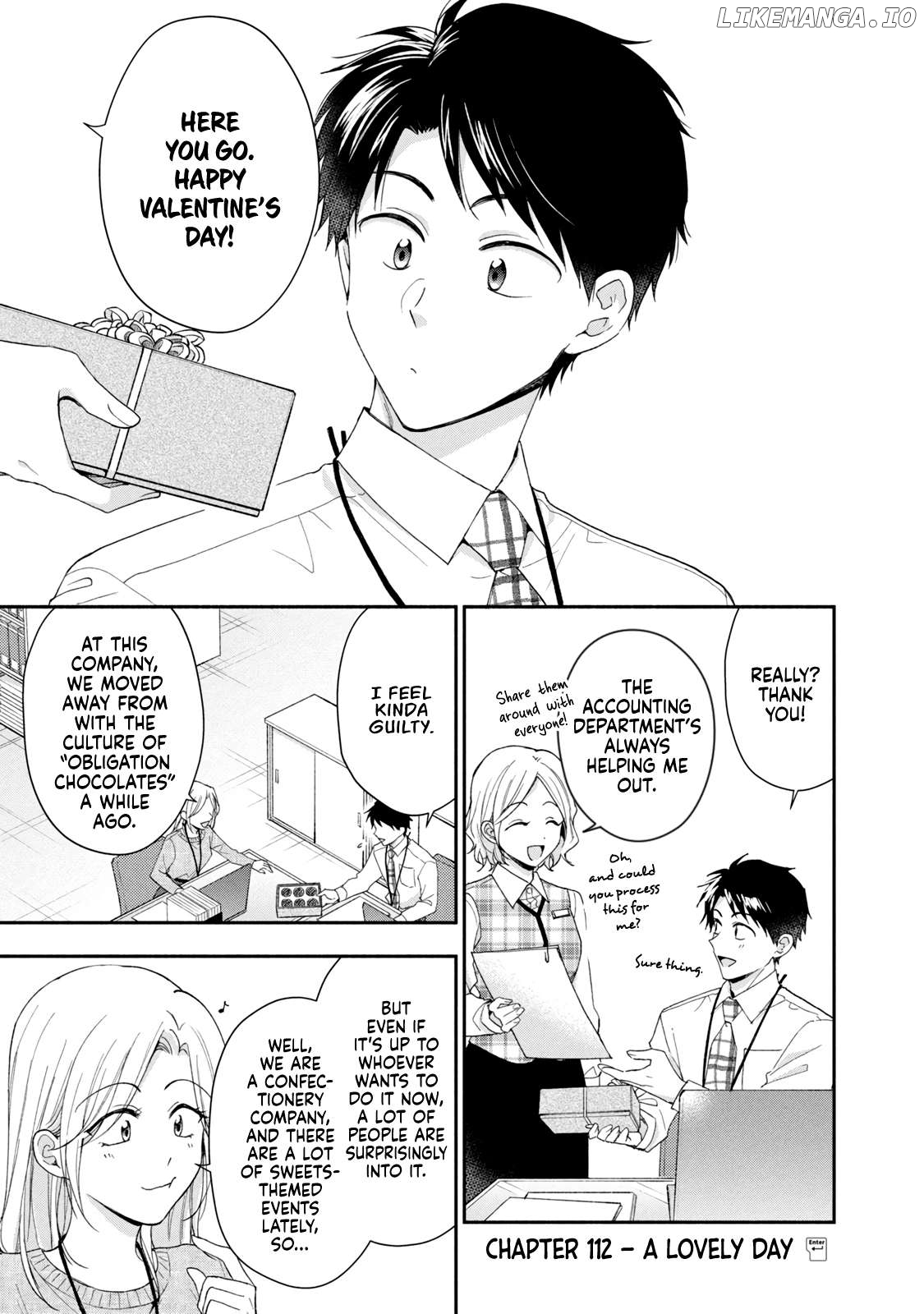 Kono Kaisha Ni Suki Na Hito Ga Imasu Chapter 112 - page 1