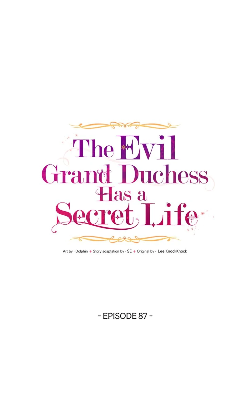 The Evil Grand Duchess Has a Secret Life Chapter 87 - page 21