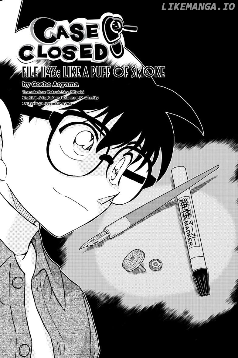 Detective Conan Chapter 1143 - page 2