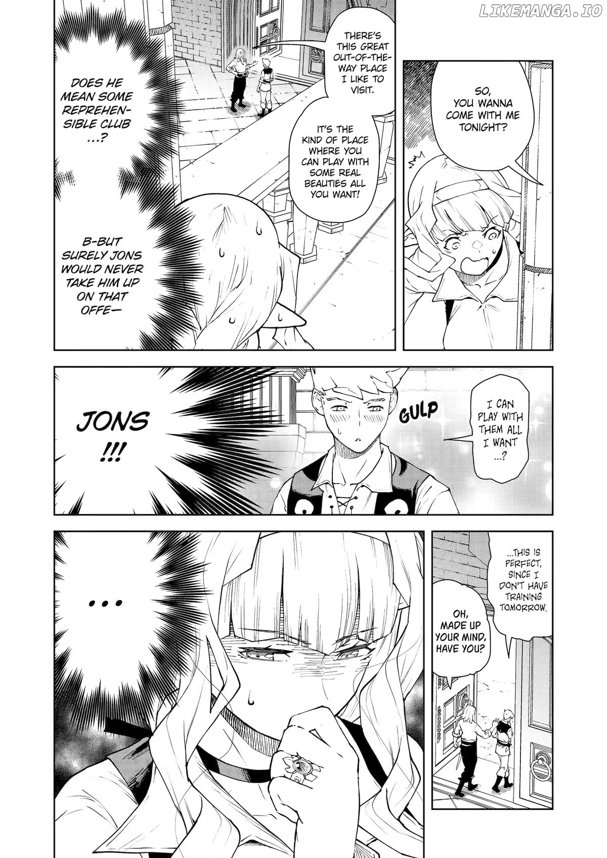 Even The Captain Knight, Miss Elf, Wants To Be A Maiden. Chapter 37 - page 4