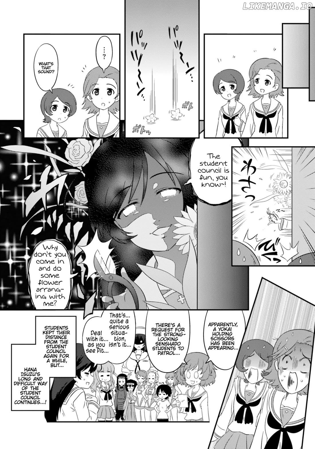 Girls Und Panzer Motto Love Love Sakusen Desu! Chapter 71 - page 8