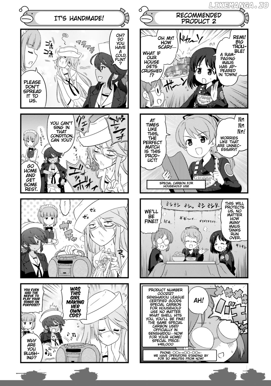 Girls Und Panzer Motto Love Love Sakusen Desu! Chapter 72.5 - page 2