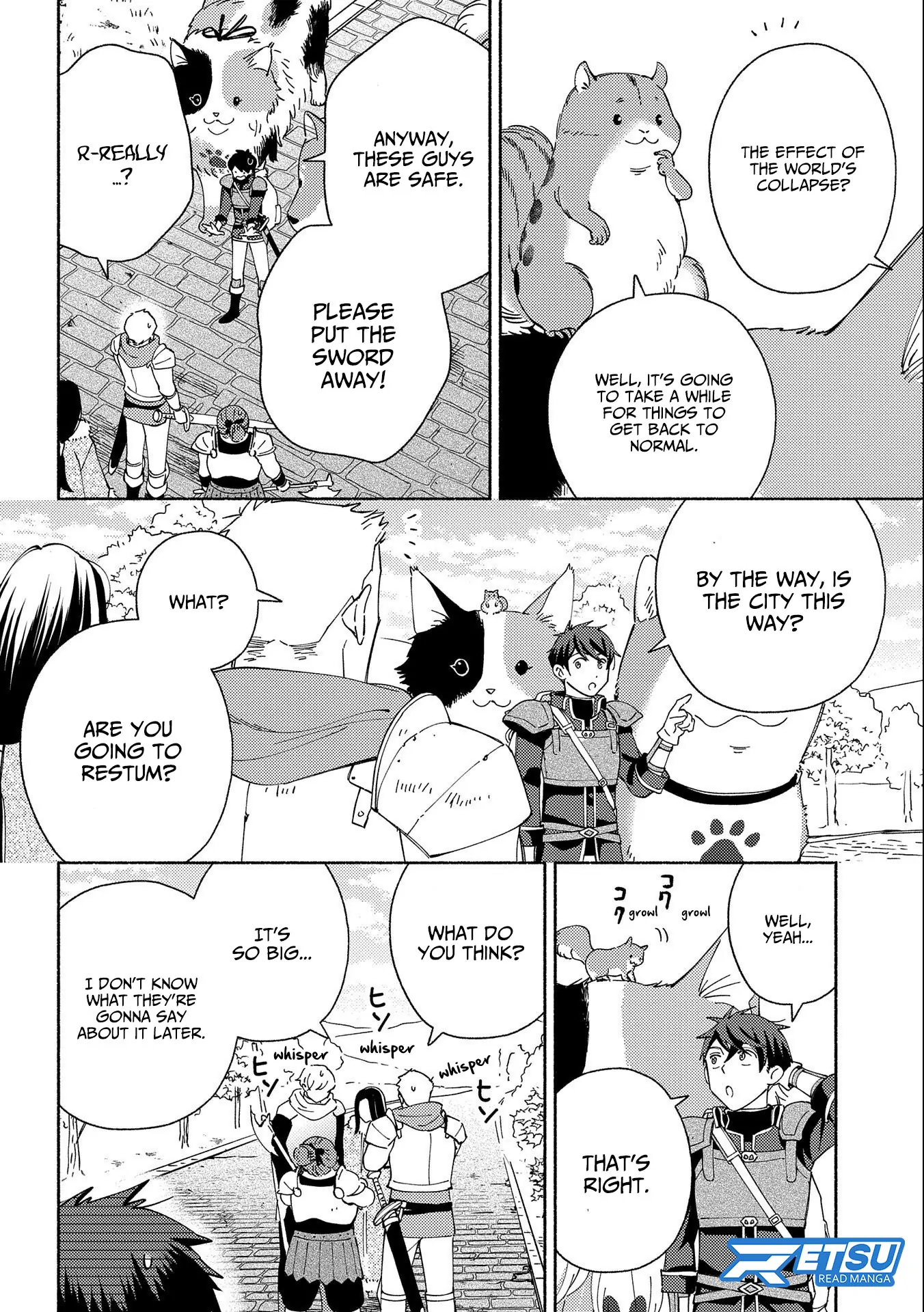 Mofumofu To Mukumuku To Isekai Hyouryuu Seikatsu Chapter 3.1 - page 5