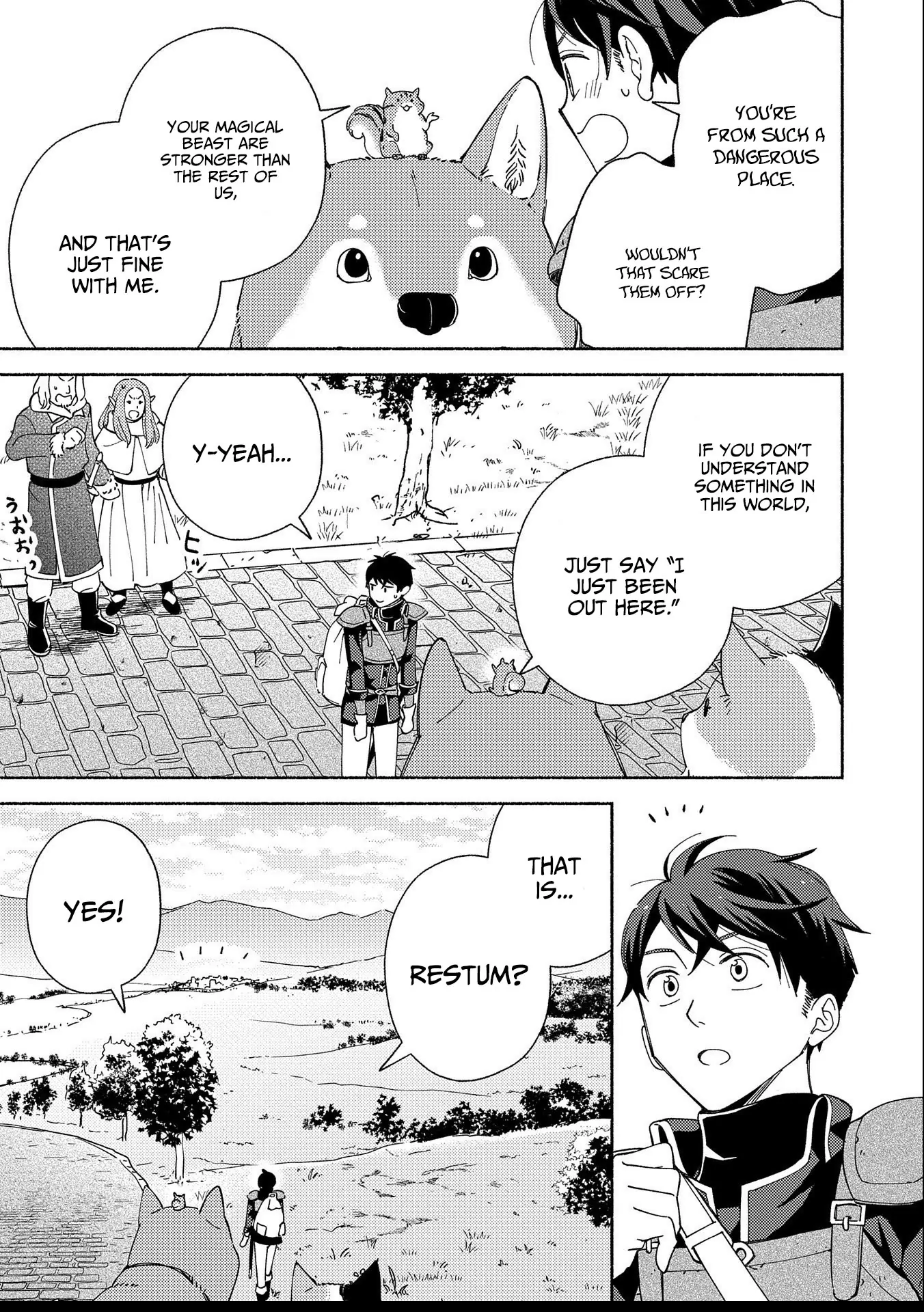 Mofumofu To Mukumuku To Isekai Hyouryuu Seikatsu Chapter 3.1 - page 8