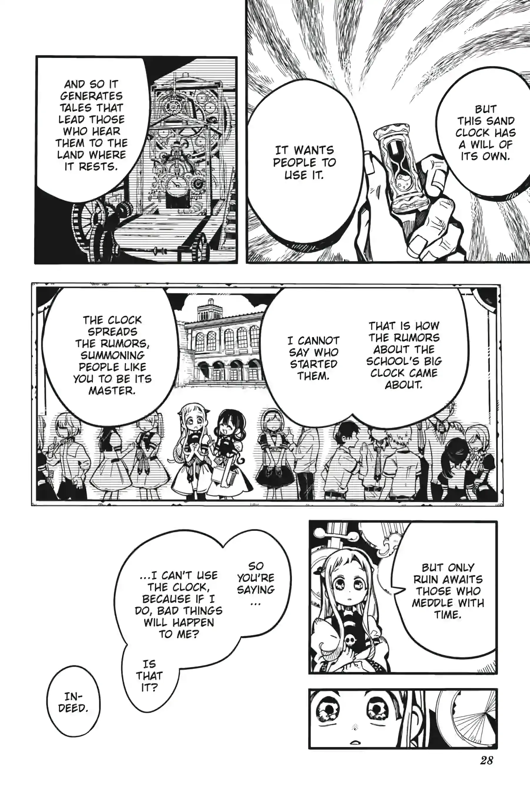 Jibaku Shounen Hanako-Kun Chapter 125 - page 28