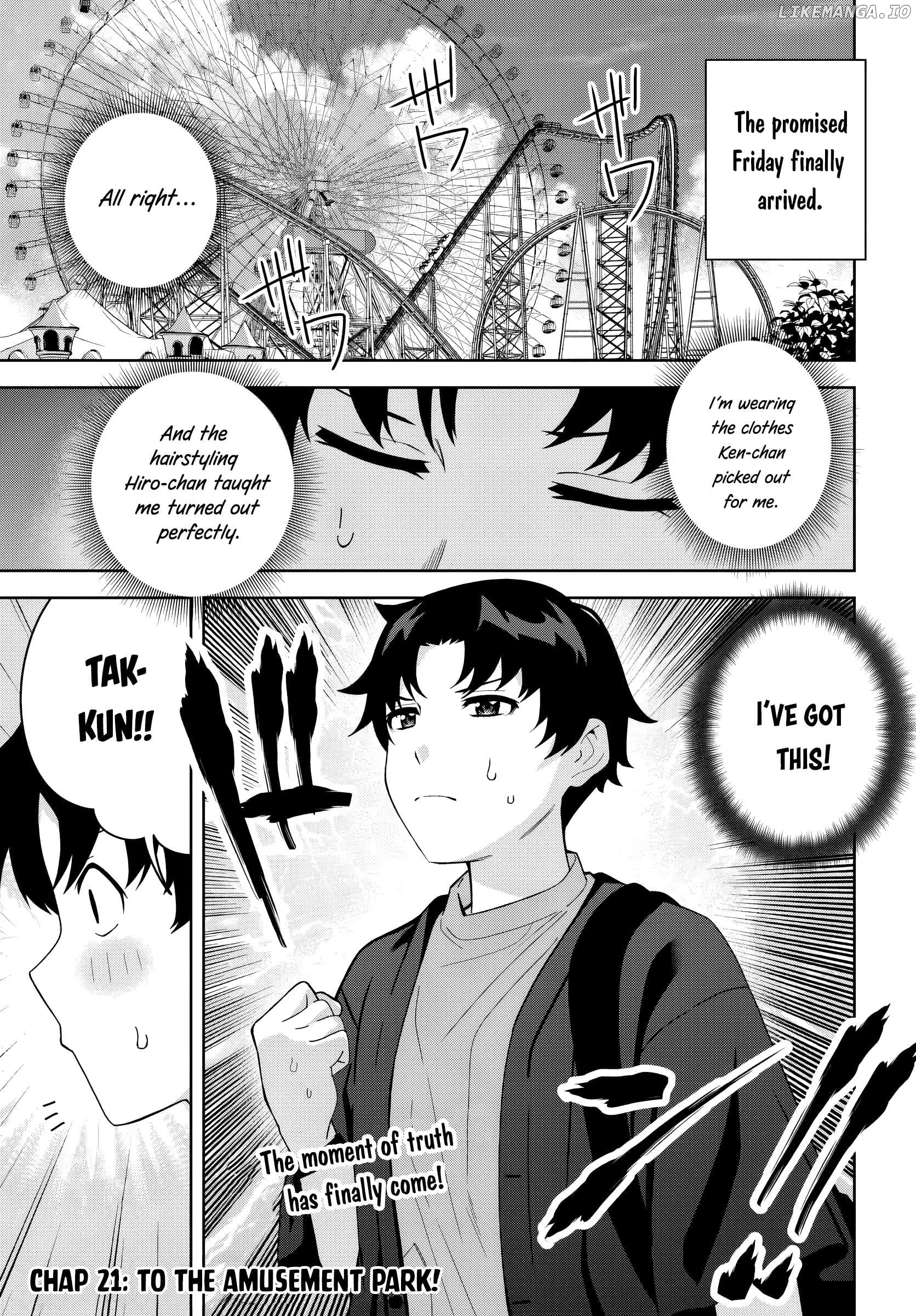 Classmate No Moto Idol Ga, Tonikaku Kyodou Fushin Nan Desu Chapter 21 - page 1