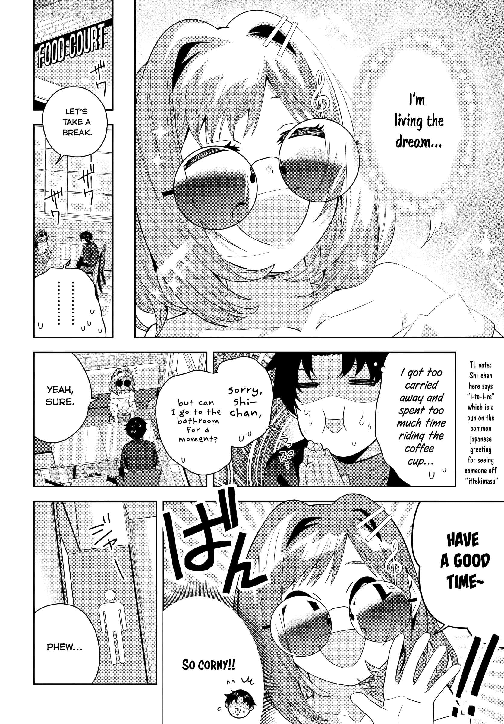 Classmate No Moto Idol Ga, Tonikaku Kyodou Fushin Nan Desu Chapter 21 - page 6