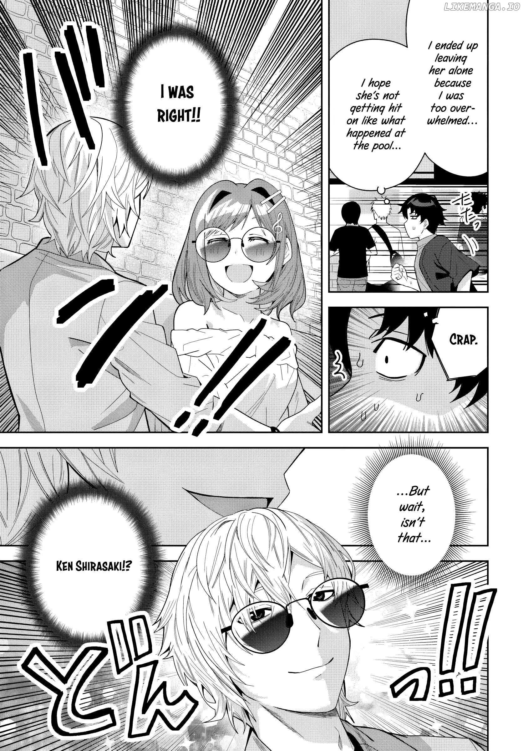 Classmate No Moto Idol Ga, Tonikaku Kyodou Fushin Nan Desu Chapter 21 - page 7