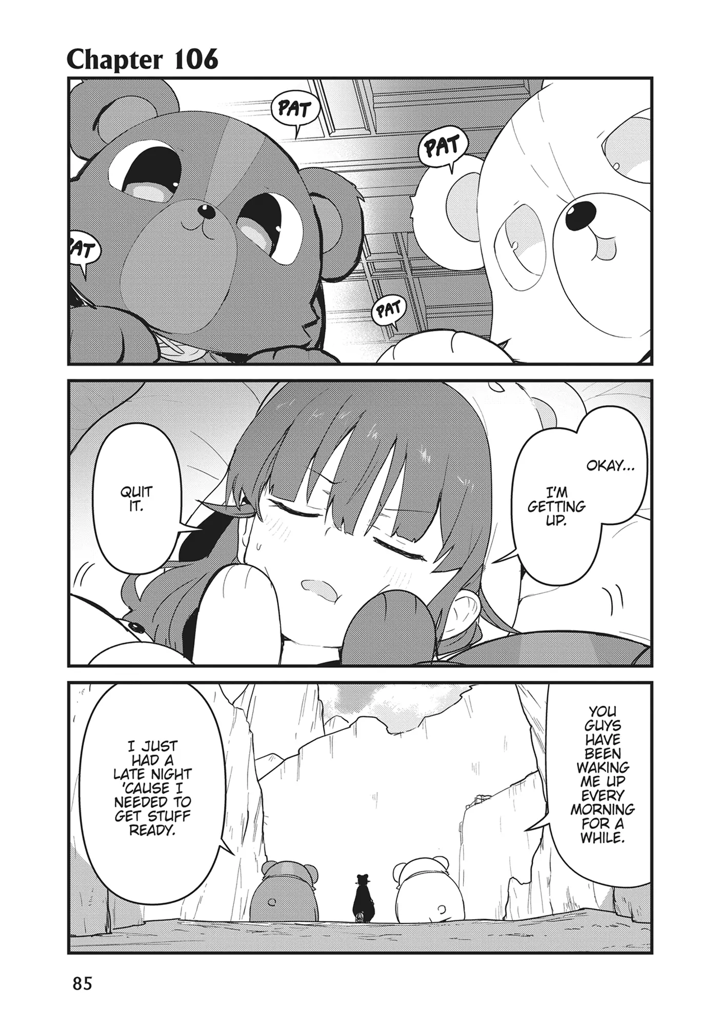 Kuma Kuma Kuma Bear Chapter 106 - page 1