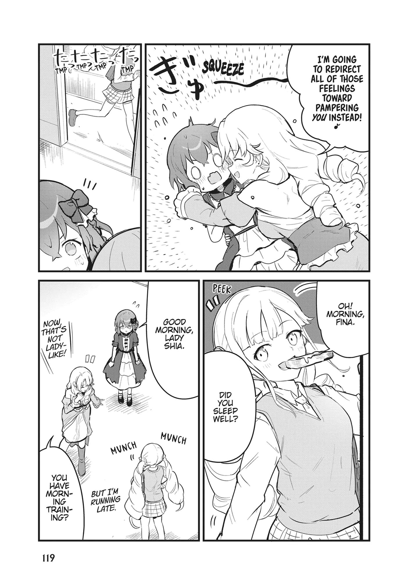 Kuma Kuma Kuma Bear Chapter 108 - page 3
