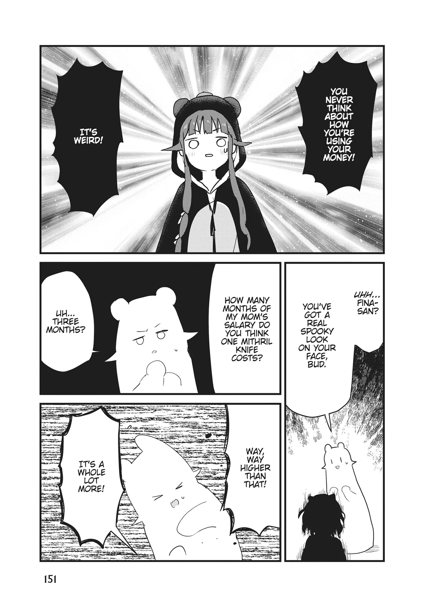 Kuma Kuma Kuma Bear Chapter 110 - page 3