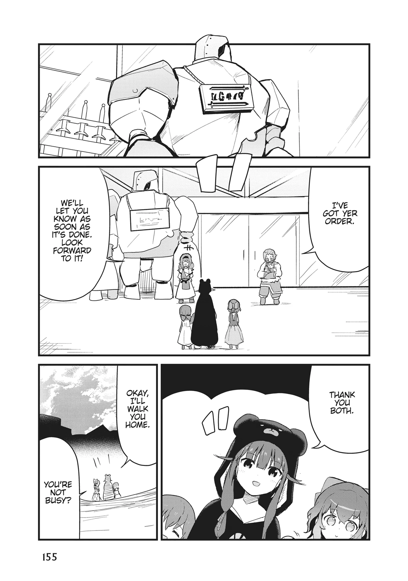 Kuma Kuma Kuma Bear Chapter 110 - page 7