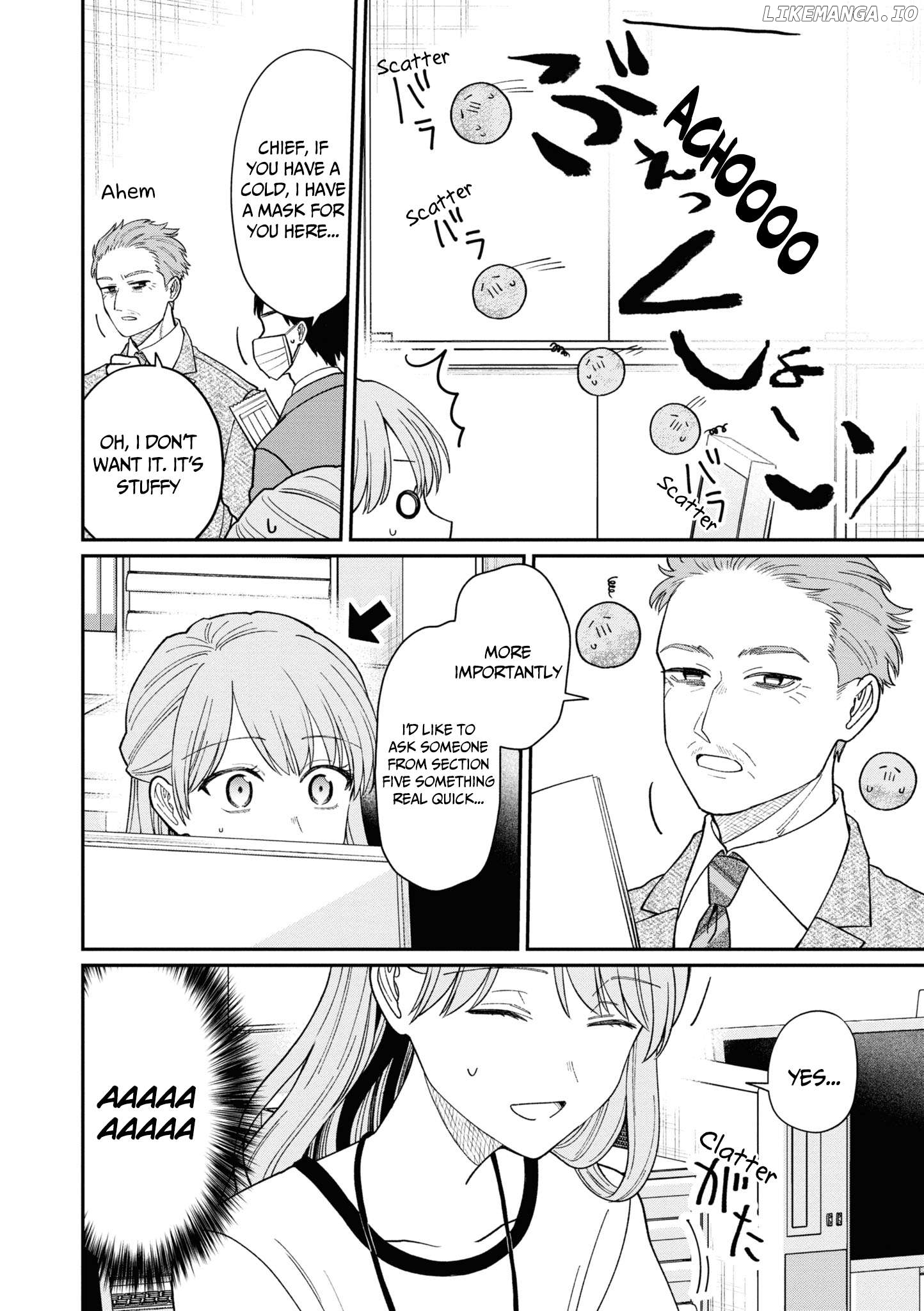 The New-Hire Who Could "Read" Emotions and the Unsociable Senpai Chapter 55 - page 7