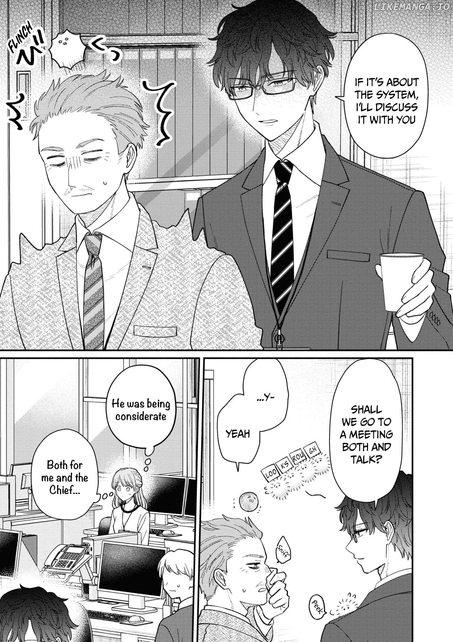 The New-Hire Who Could "Read" Emotions and the Unsociable Senpai Chapter 55 - page 8