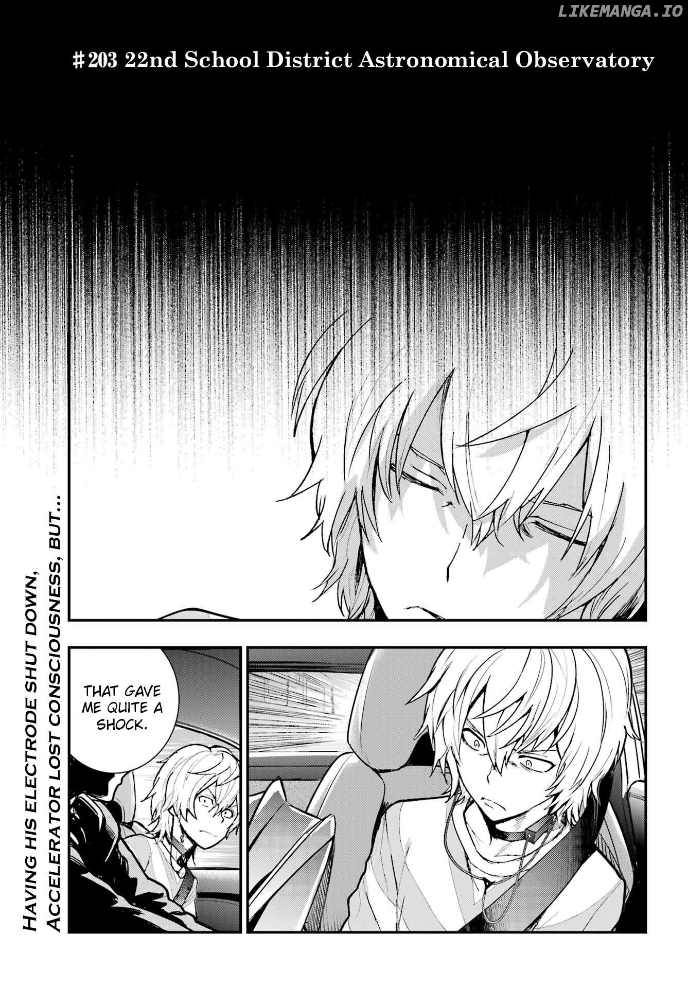 To Aru Majutsu no Kinsho Mokuroku Chapter 203 - page 2