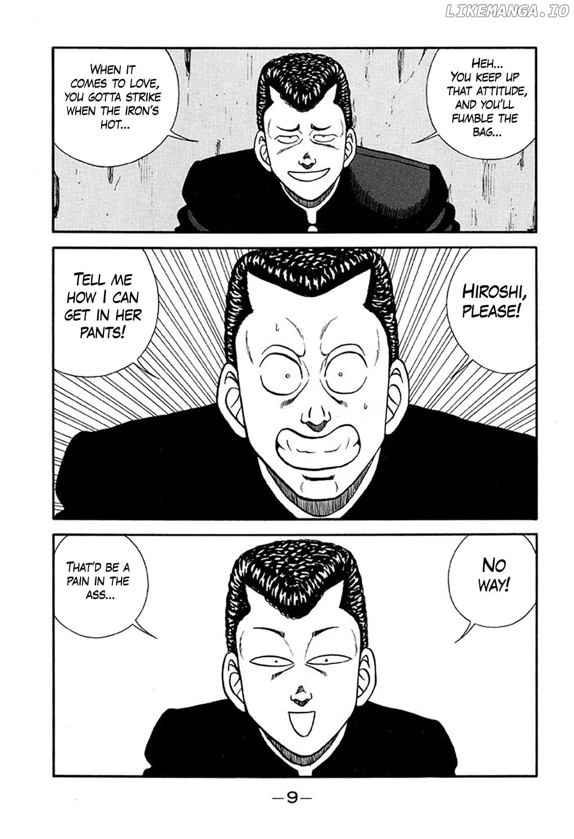 Be-Bop-Highschool Chapter 212 - page 9