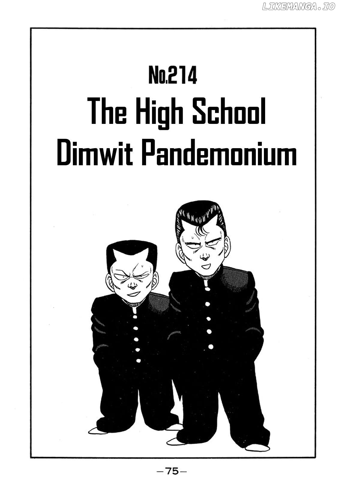 Be-Bop-Highschool Chapter 214 - page 1