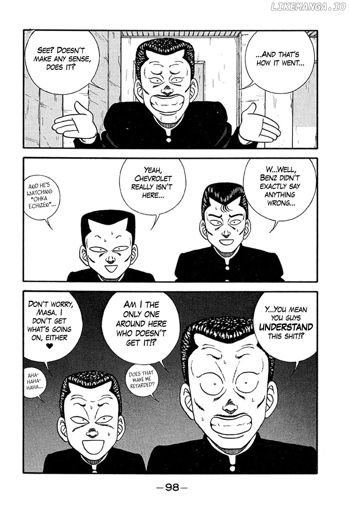 Be-Bop-Highschool Chapter 214 - page 24