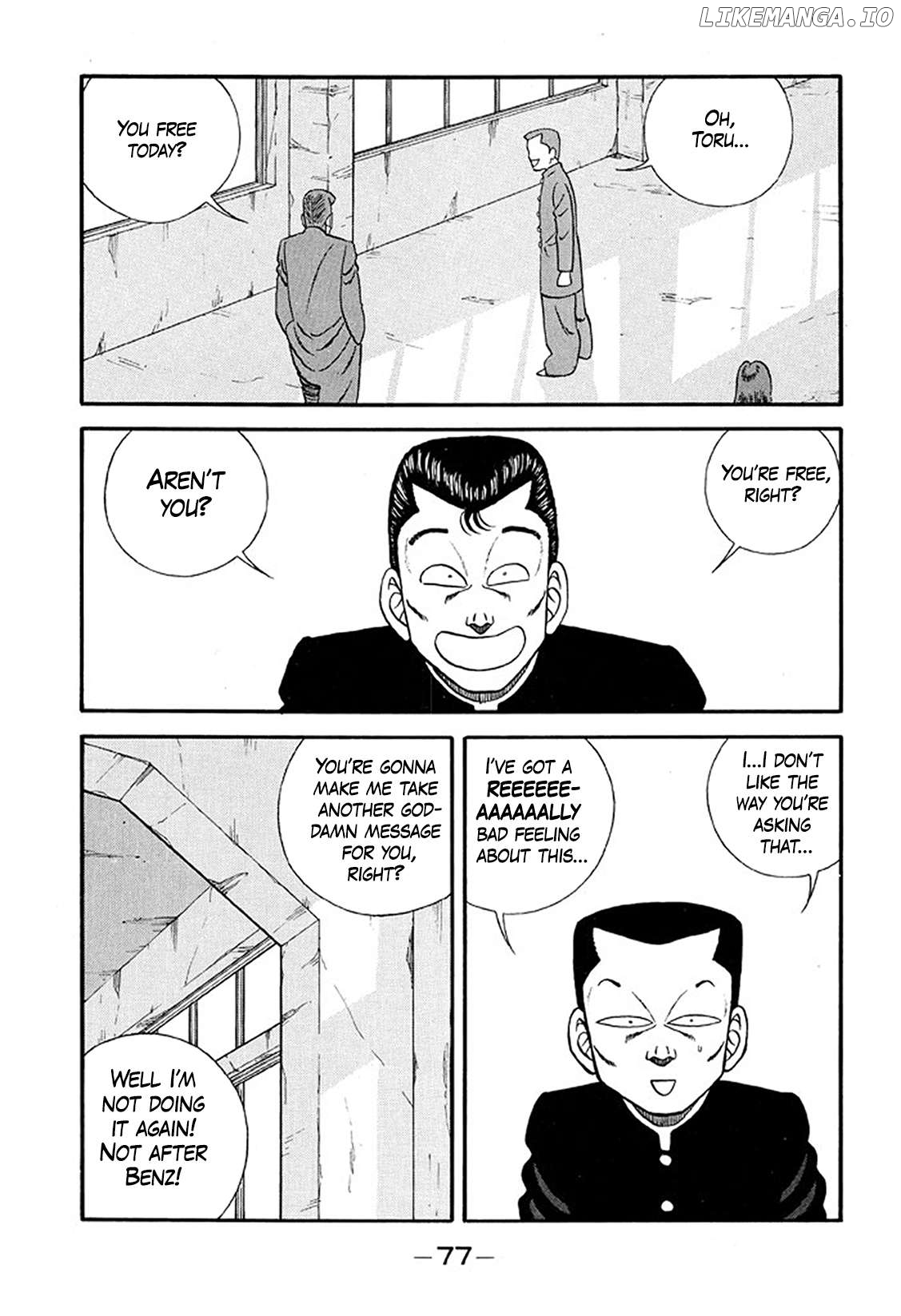 Be-Bop-Highschool Chapter 214 - page 3