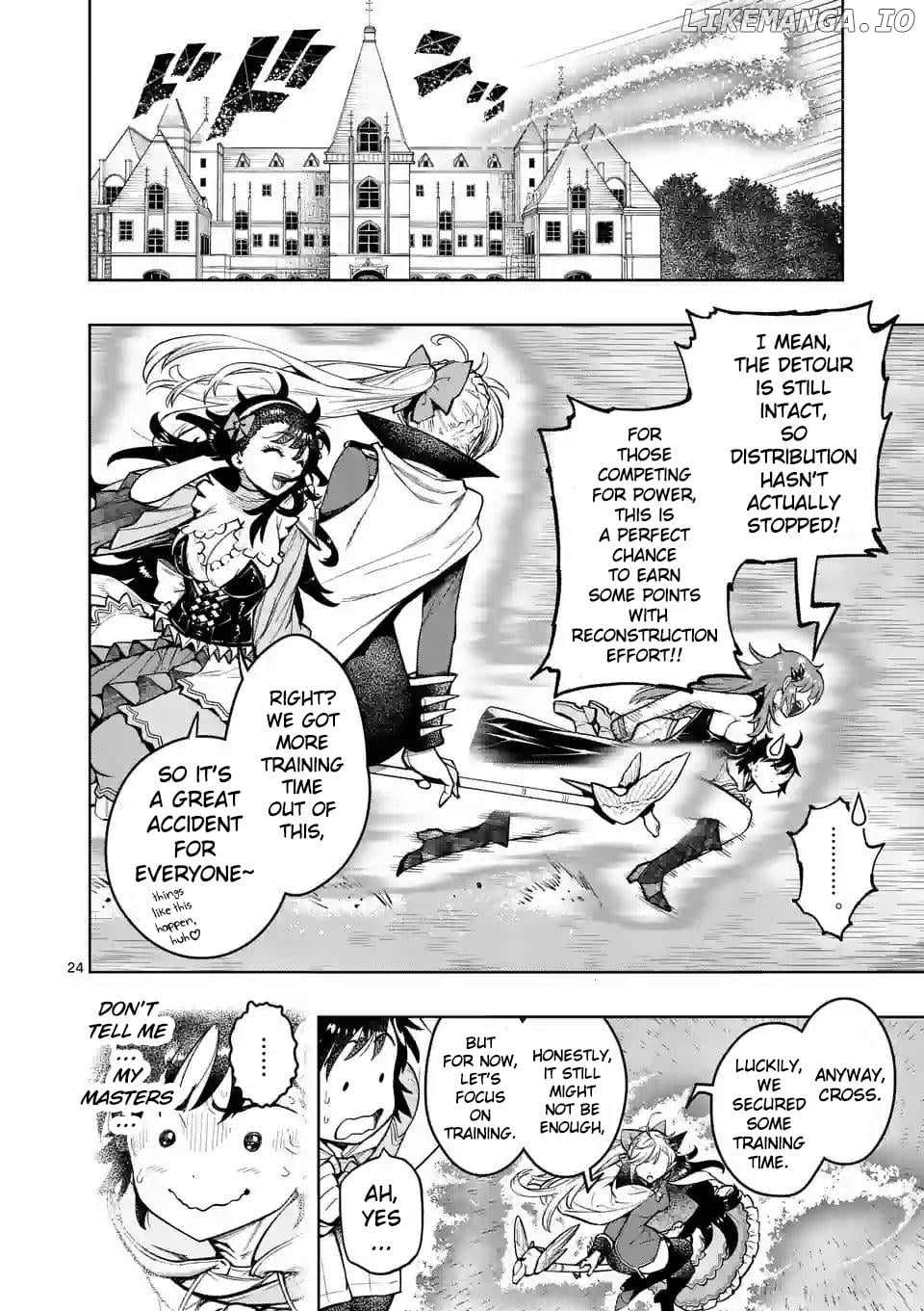 The Strongest Female Masters, Who Are Trying to Raise Me Up, Are in Shambles Over Their Training Policy Chapter 28 - page 25