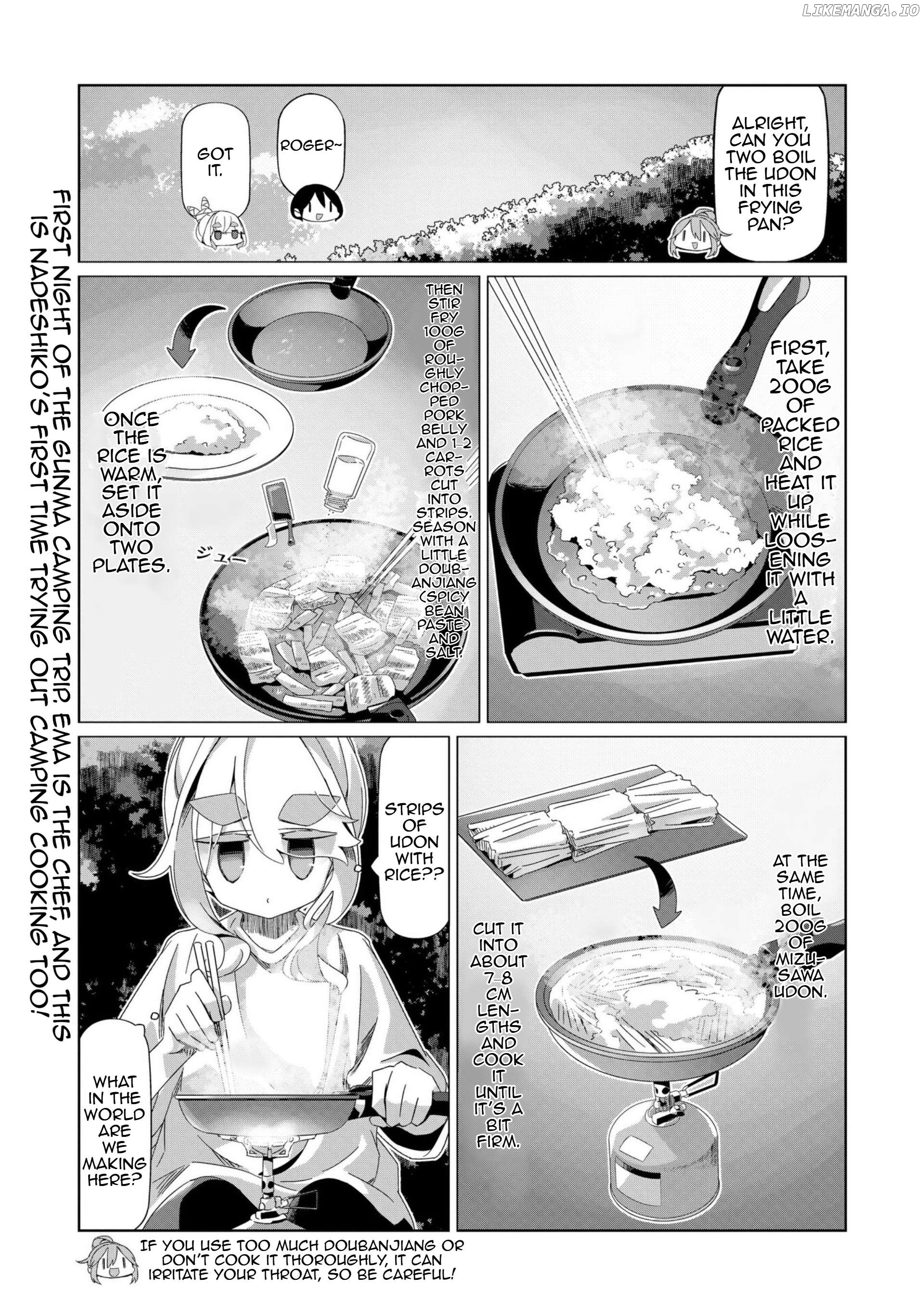 Yurucamp - Manga Chapter 95 - page 1