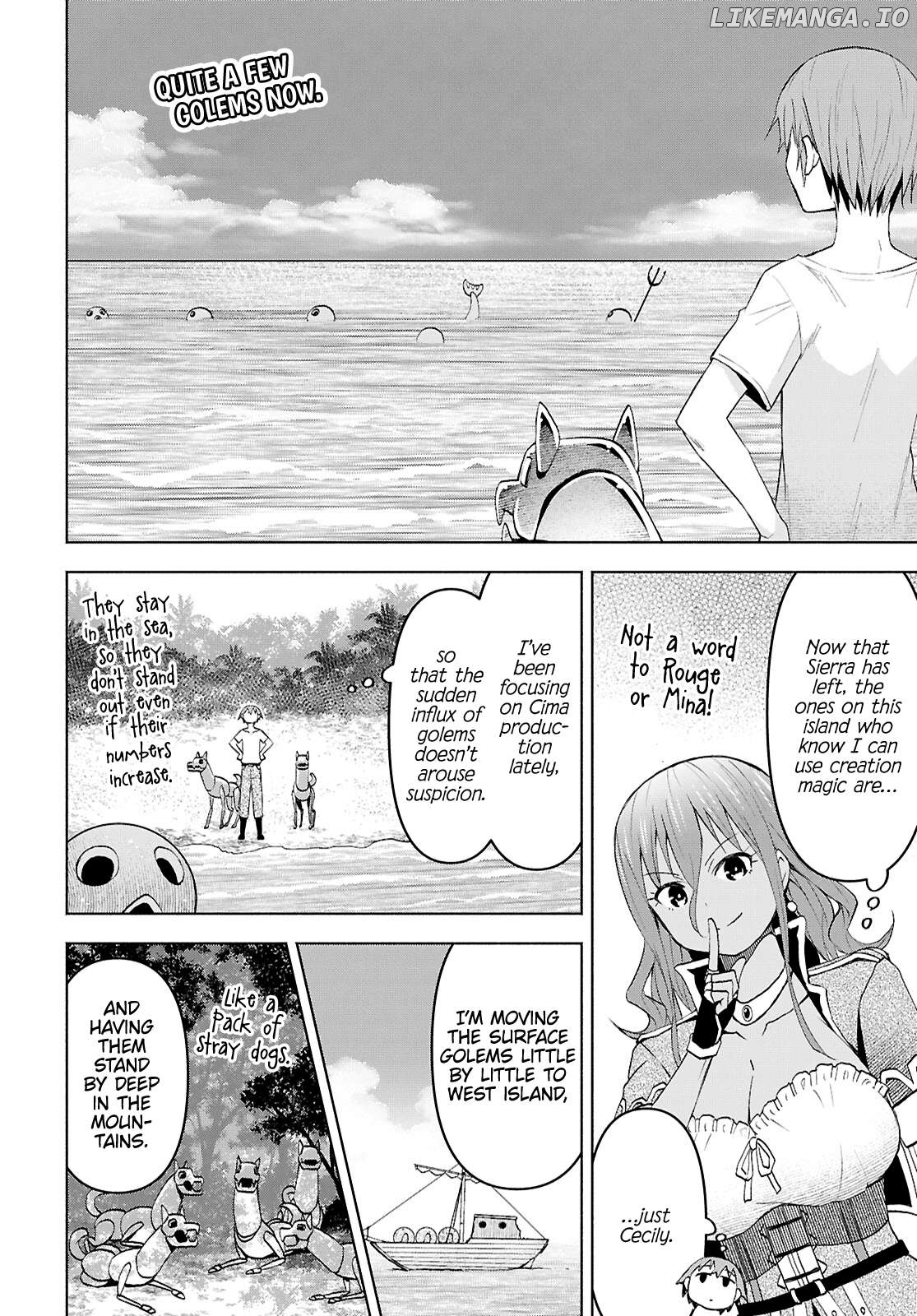 Dungeon Tou de Yadoya wo Yarou! Souzou Mahou wo Moratta Ore no Hosoude Hanjouki Chapter 47 - page 2