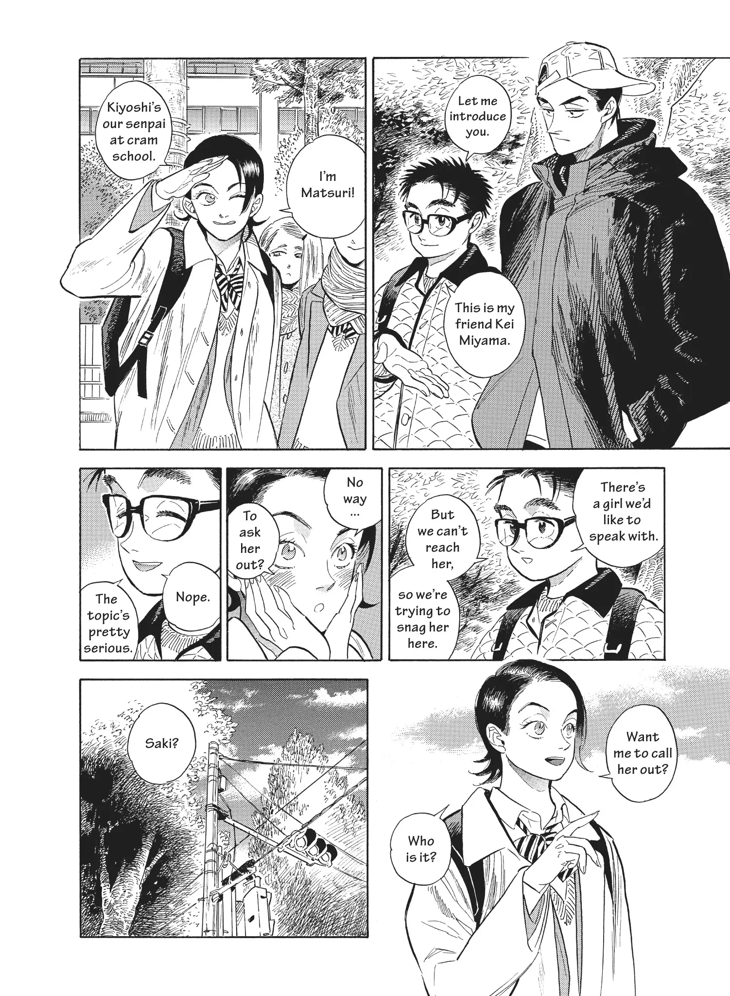 Hokuhokusei Ni Kumo To Ike Chapter 53 - page 8