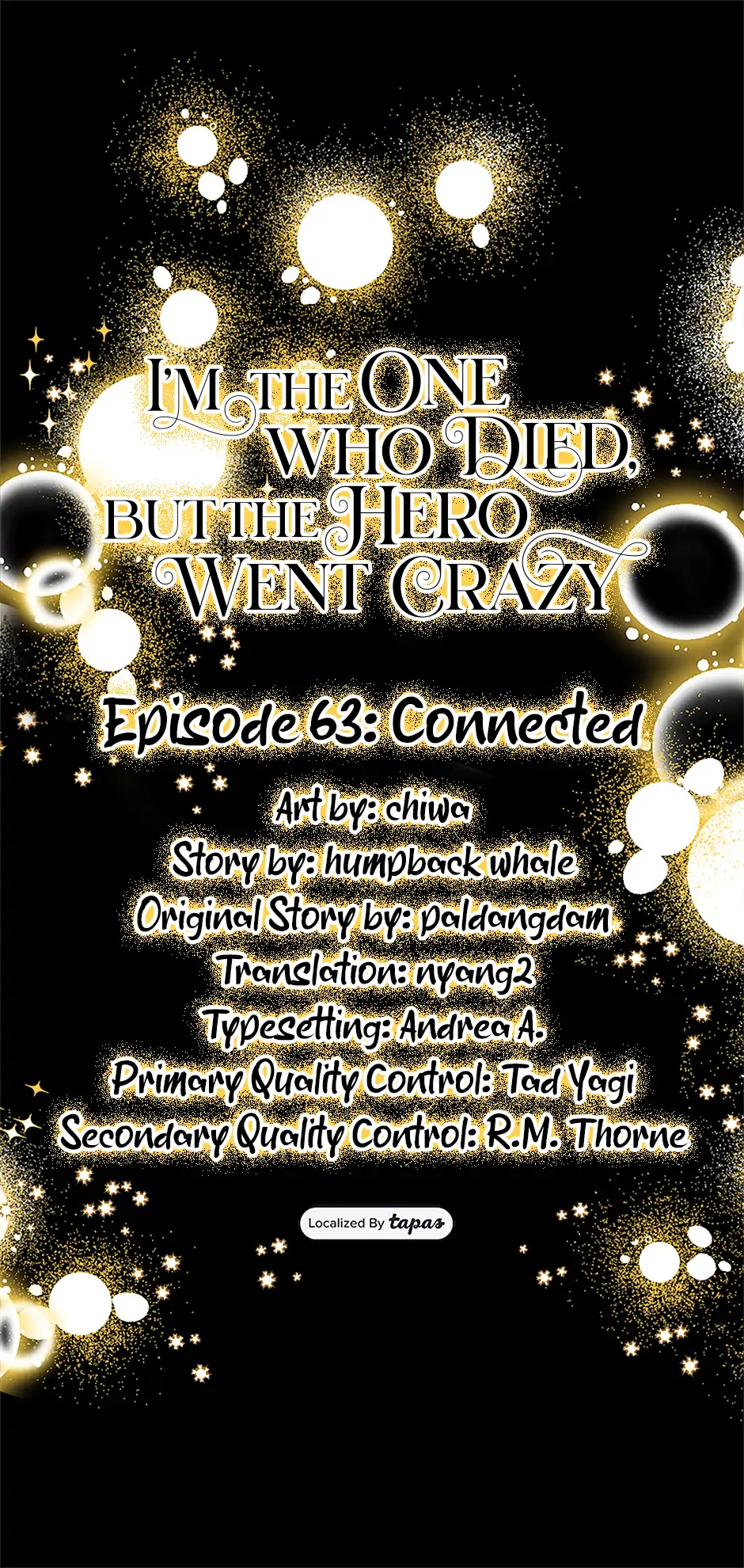 I'm the One Who Died, but the Hero Went Crazy Chapter 63 - page 1