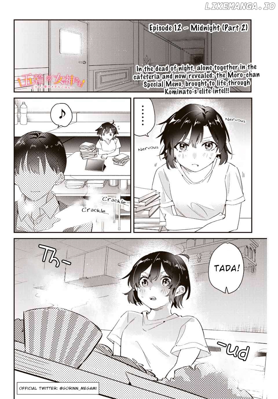 Gorin No Megami-Sama: Nedeshiko Ryou No Medal Gohan Chapter 12.2 - page 1