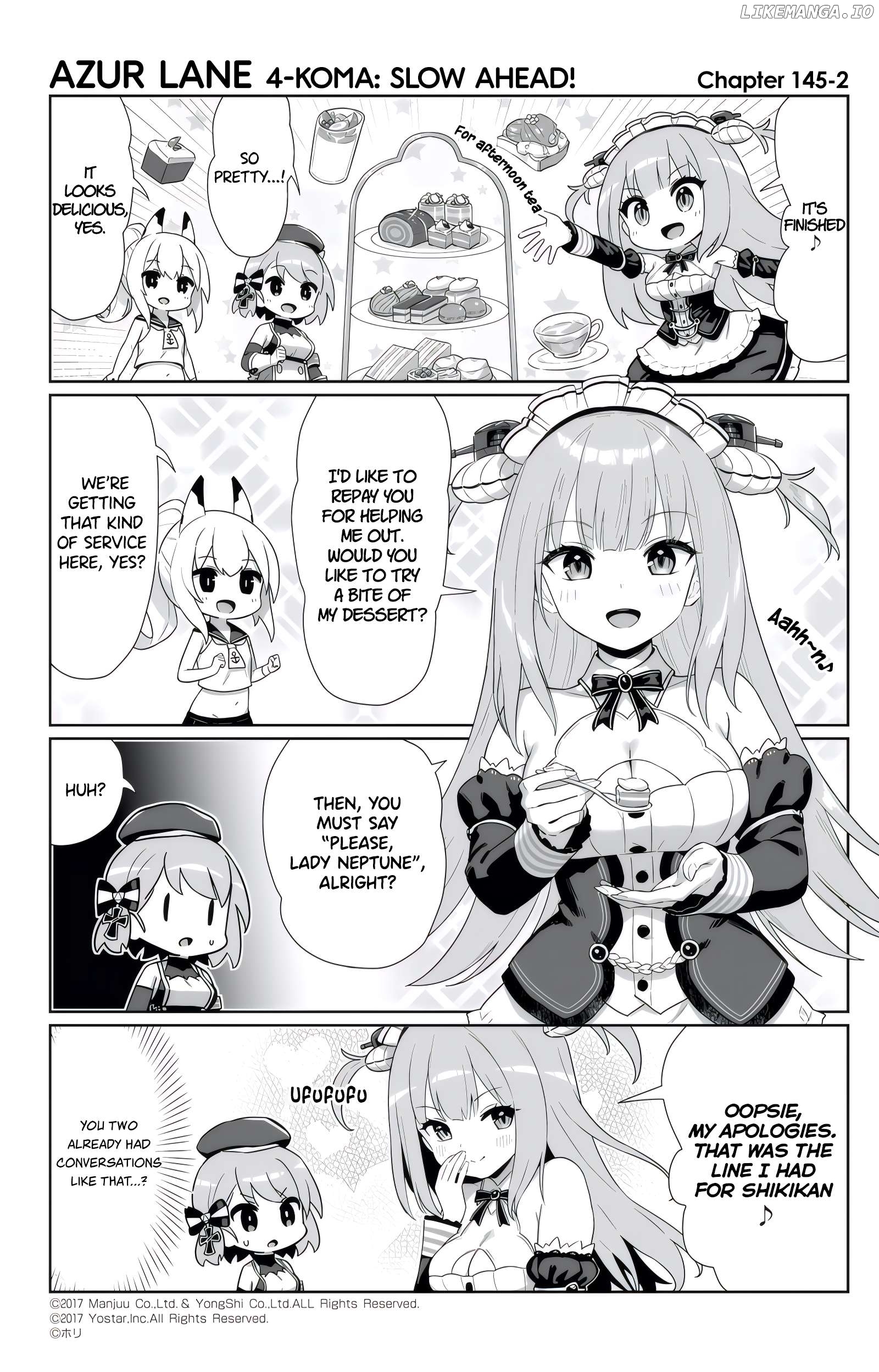 Azur Lane 4-Koma: Slow Ahead Chapter 145 - page 2
